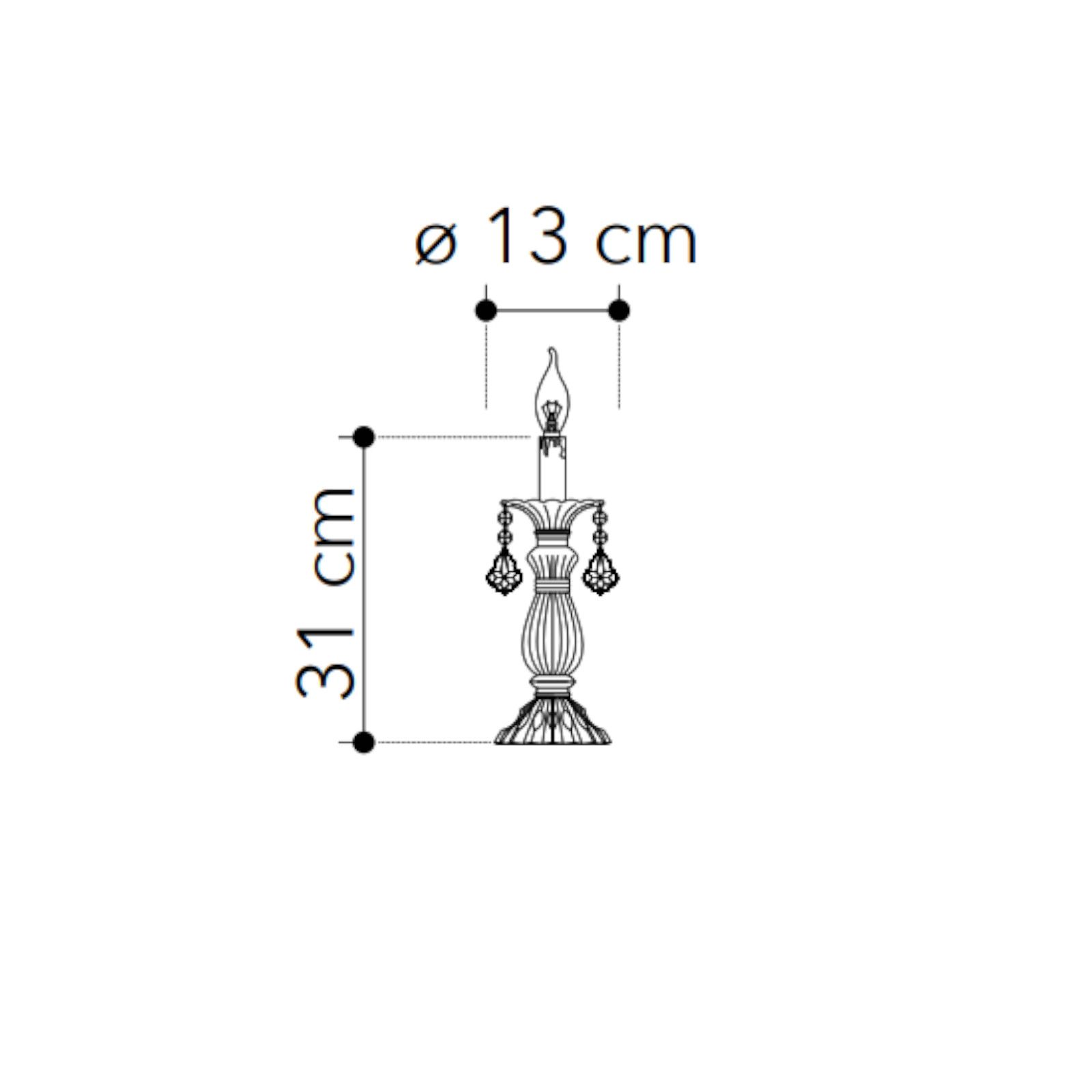 Lampada con lente d'ingrandimento - MAULsource 8265802 - MAUL - in metallo  / in vetro / moderna