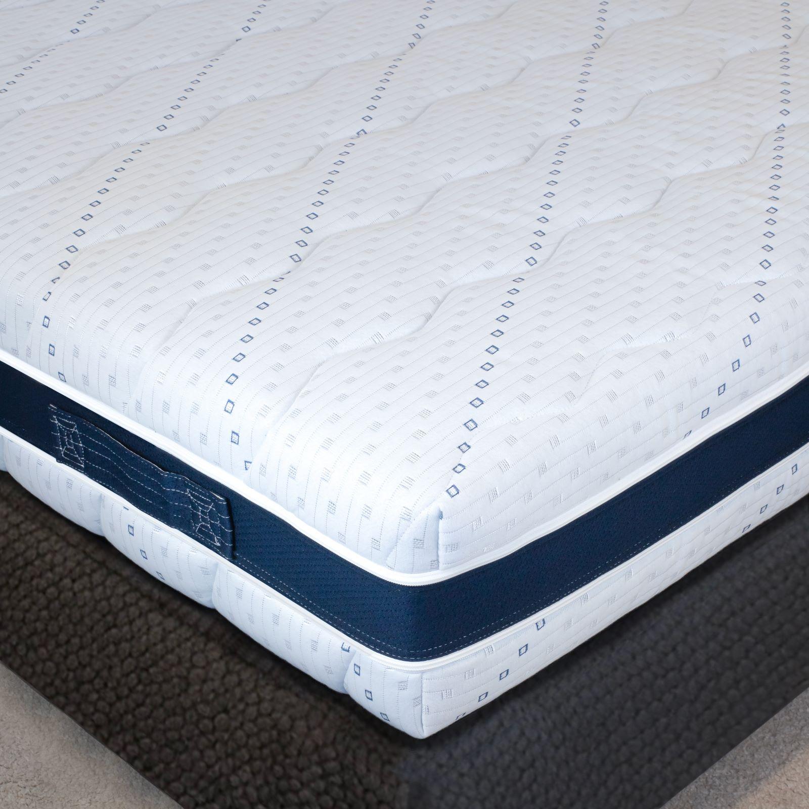 DEWINNER Materasso 160x190 Con Molle E Schiuma + Rete Letto In Ferro 25+35 Cm: Set Completo Per Un Sonno Perfetto!