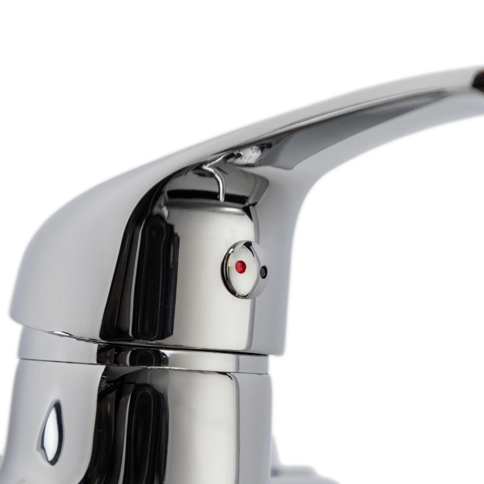 Miscelatore Monocomando Per Lavello Con Canna Girevole Alta Codice Prod: SUNNY10600 IDRONORD Ottone - Foto 8