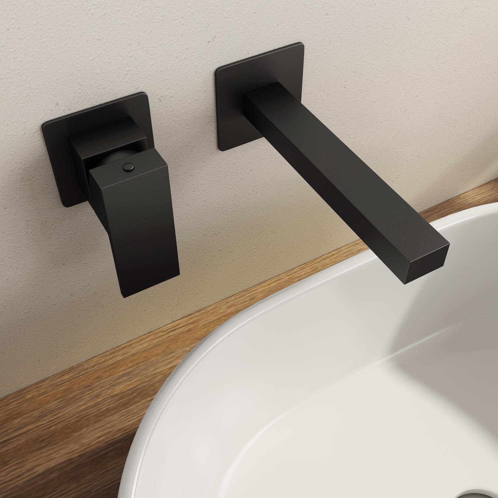 2x Rubinetto Bagno Cascata Rubinetto Bagno In Ottone - Foto 8