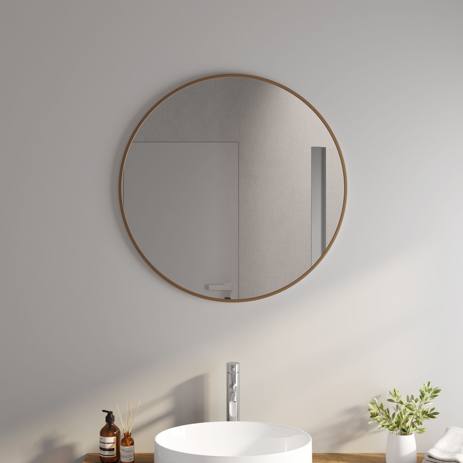 Mobile bagno portalavabo sx 120 cm con cassetti bianco opaco e top