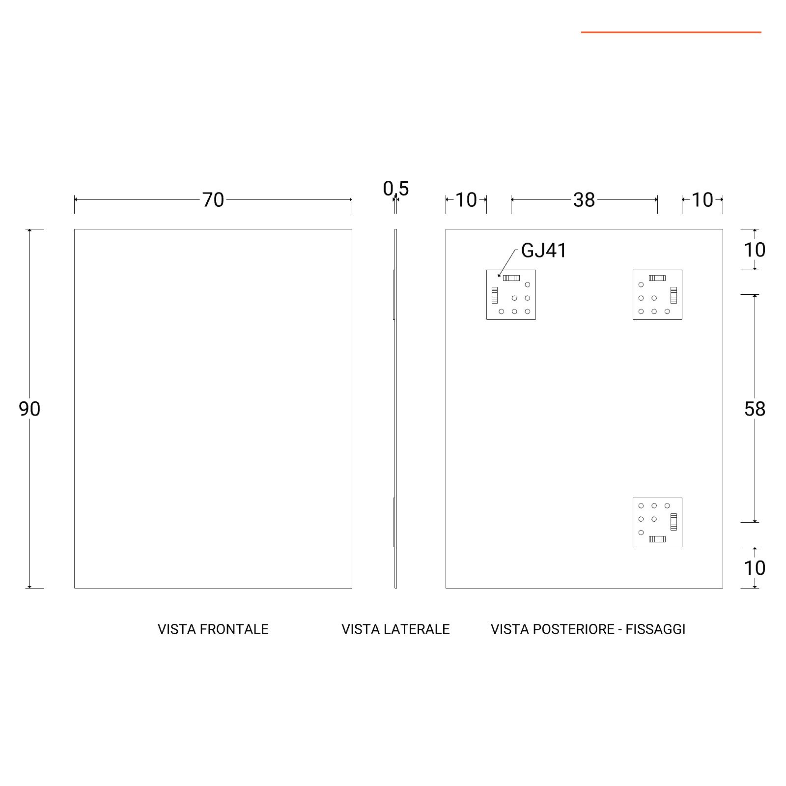 Mobile bagno sospeso 90 cm nero opaco con lavabo dx e vano a giorno rovere  africa 