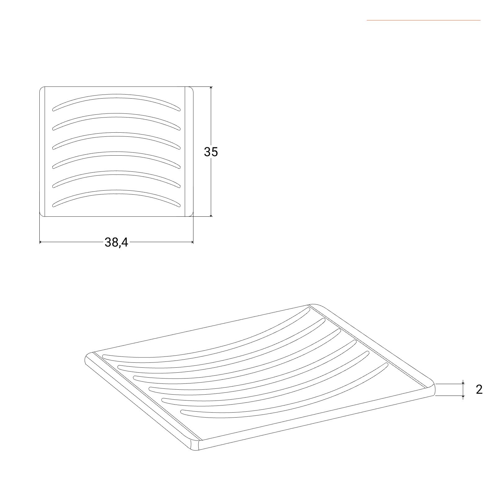 Mobile lavatoio 45 x 50 cm in colore rovere chiaro Feridras Stella