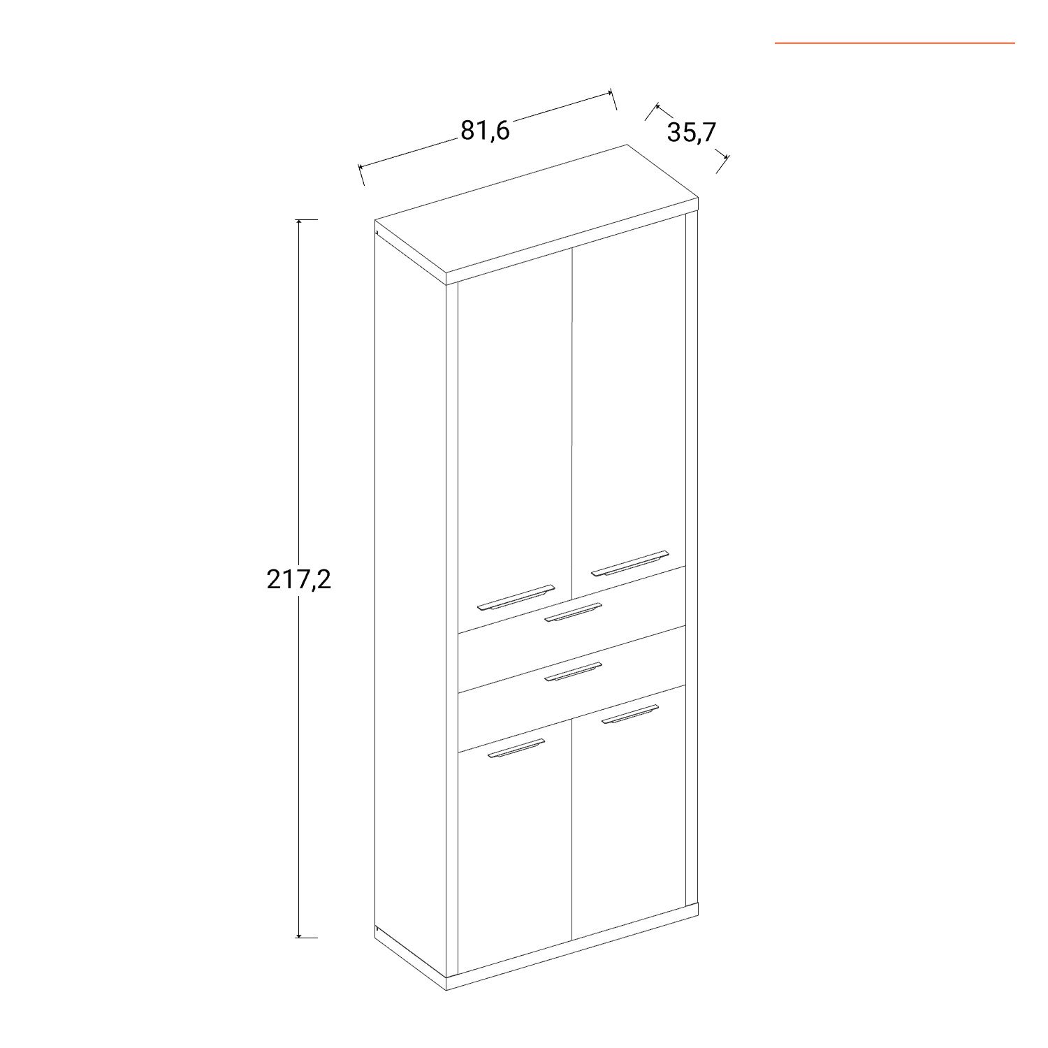 LEDSIX Set di mobili Mobile Mobile File Cabinet con Ruote Bianco Lucido  45x38x54 cm Armadi in Legno Ingegnerizzato & Storage : : Casa e  cucina