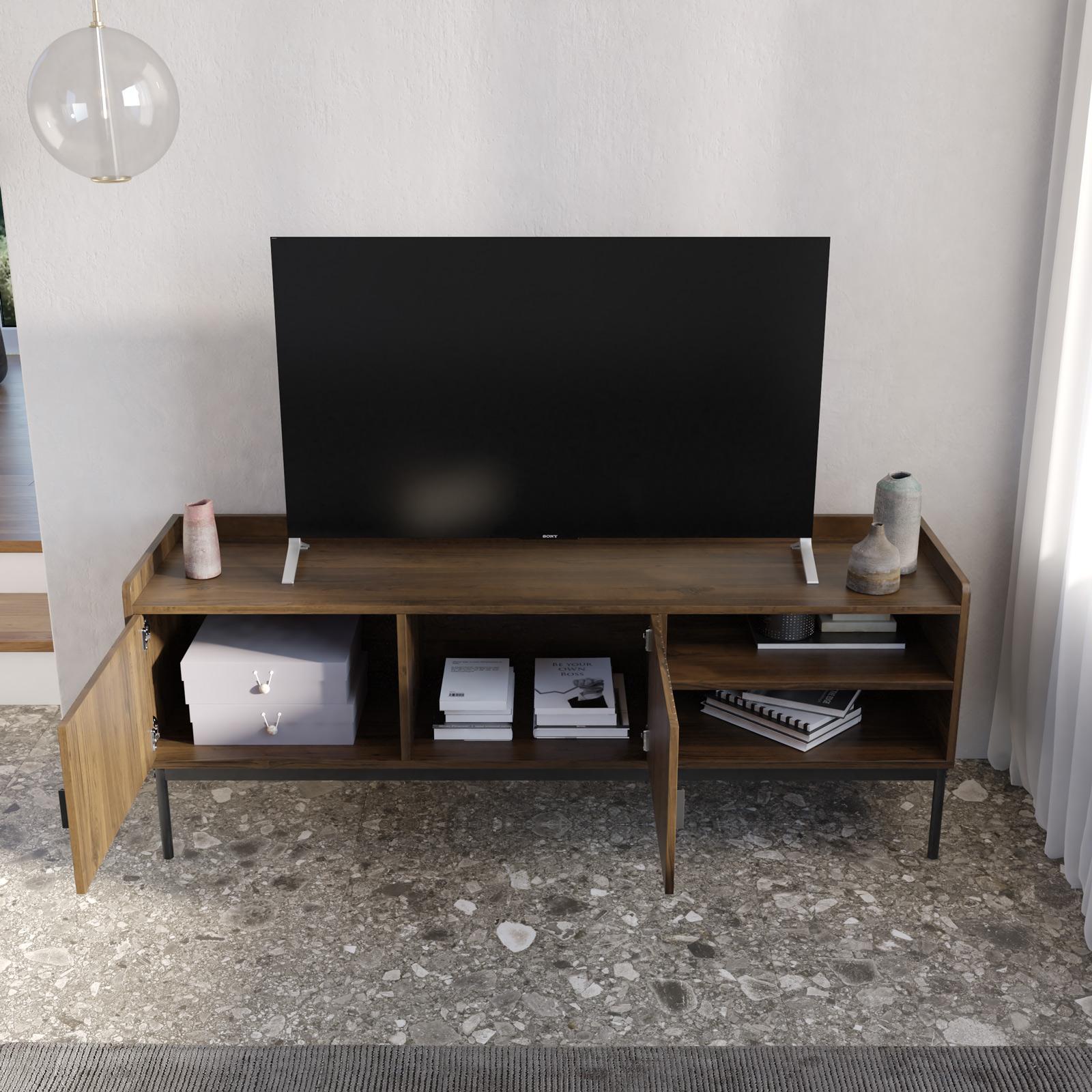 Mobile per TV con ripiani in vetro | Groupon