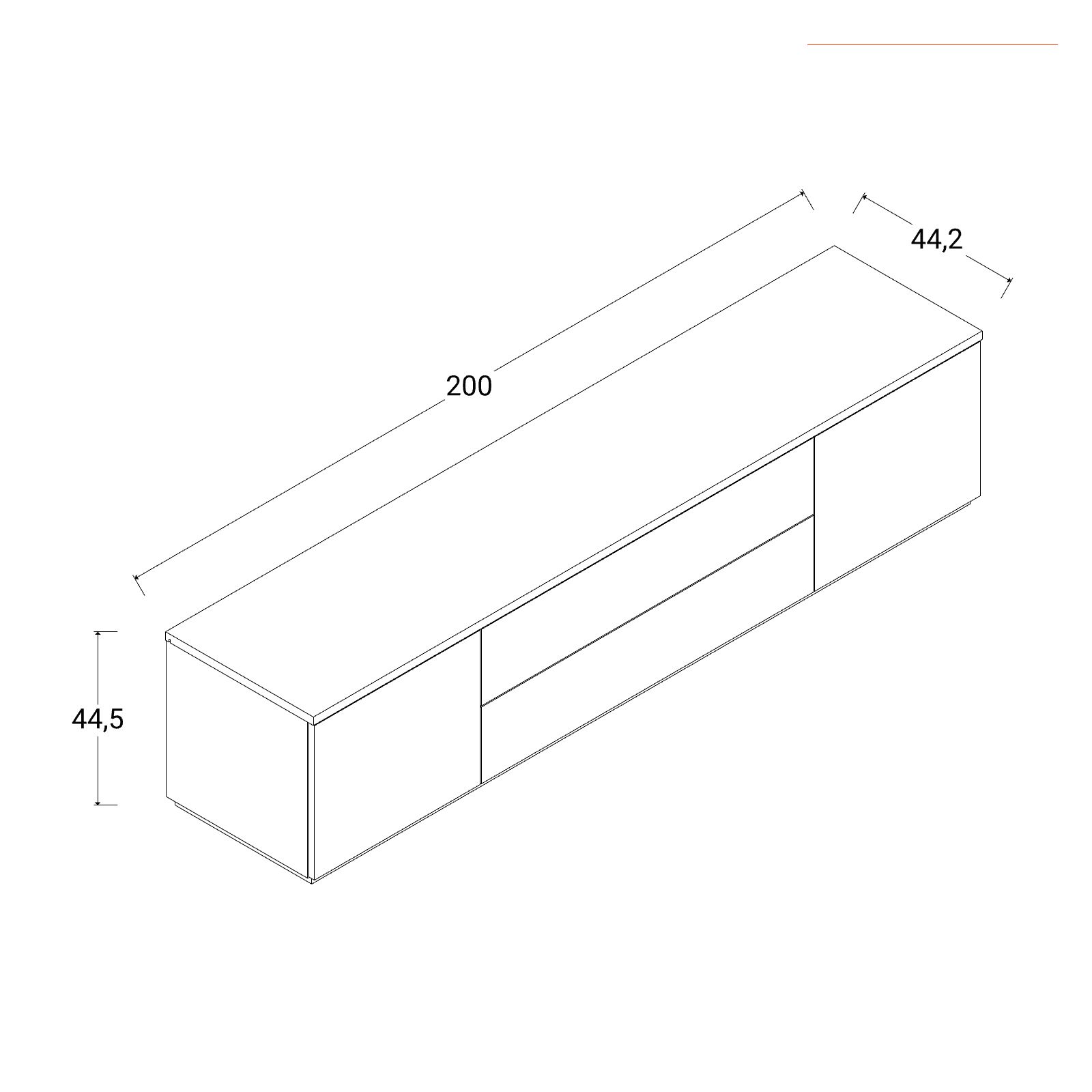 PLATAN ROOM Mobile per TV, 105-140-160-210-280, effetto cemento, opaco,  base TV sospesa o in piedi (cemento (grigio), 105 x 30 x 32) : :  Elettronica