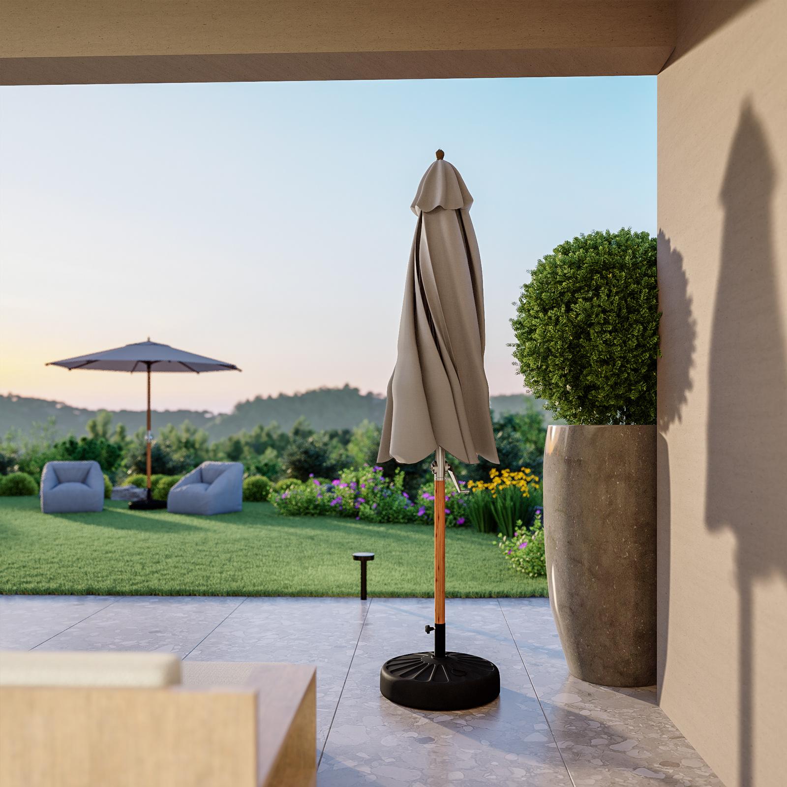 Ombrelloni decentrati 3x4: design e comfort per il tuo giardino | Maisons du Monde