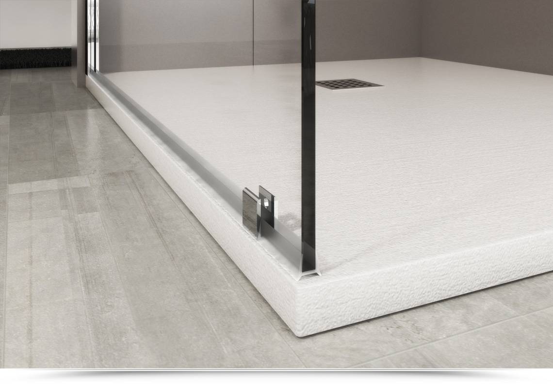 PARETE WALK-IN C/ SOSTEGNO, SPESSORE VETRO 6 MM, dim. 140 x 200 CM  5140JW05GL