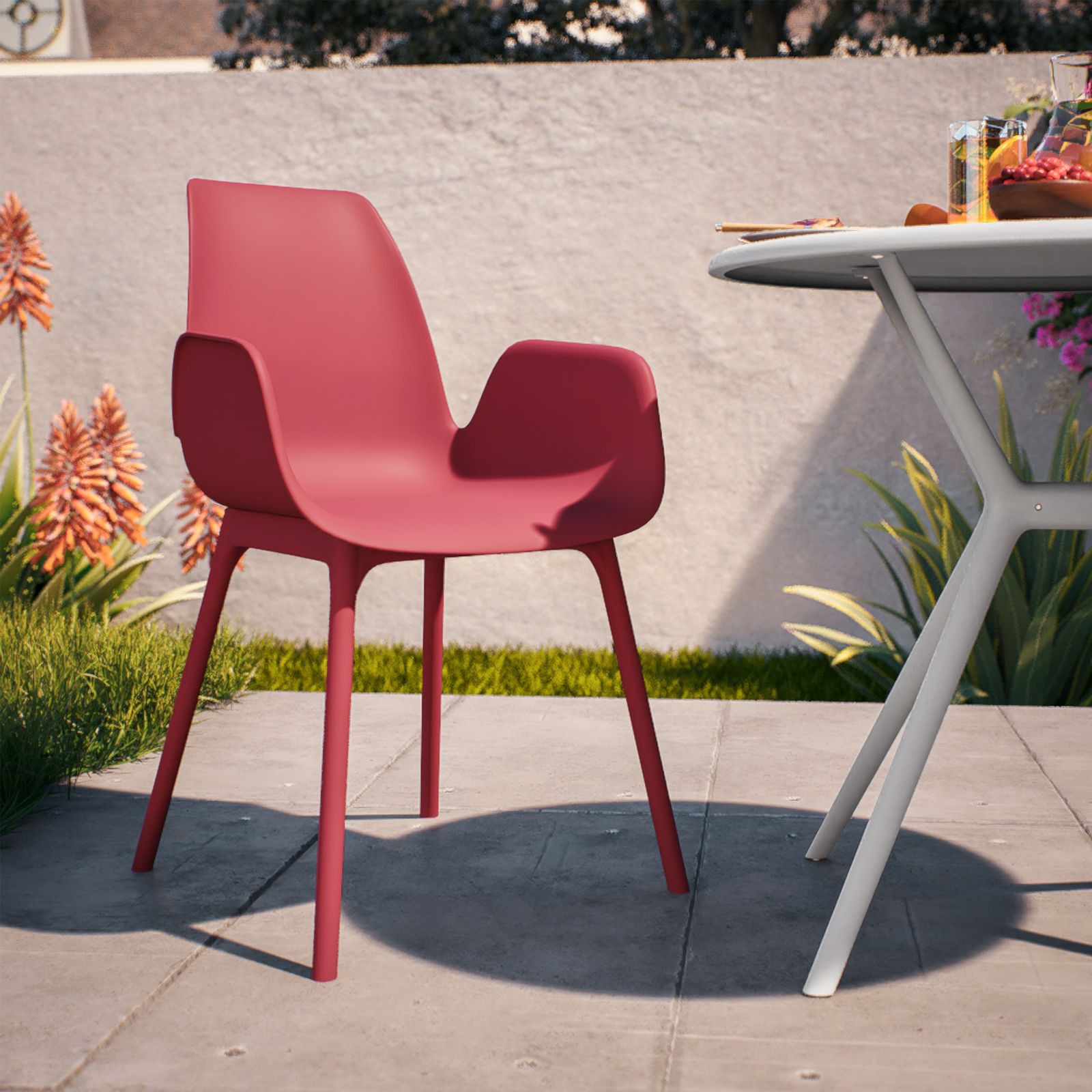 Armchair Poltrone Polipropilene Nardi Poltrone Giardino