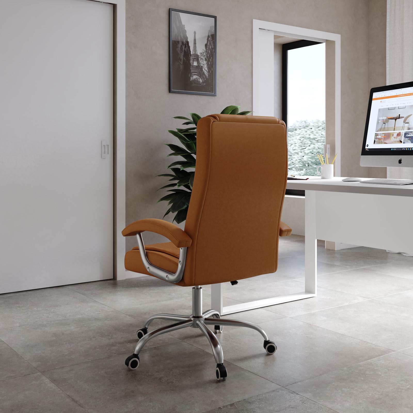 Sedia da ufficio fissa Alu S | Comfort e stabilità premium Colore Nero