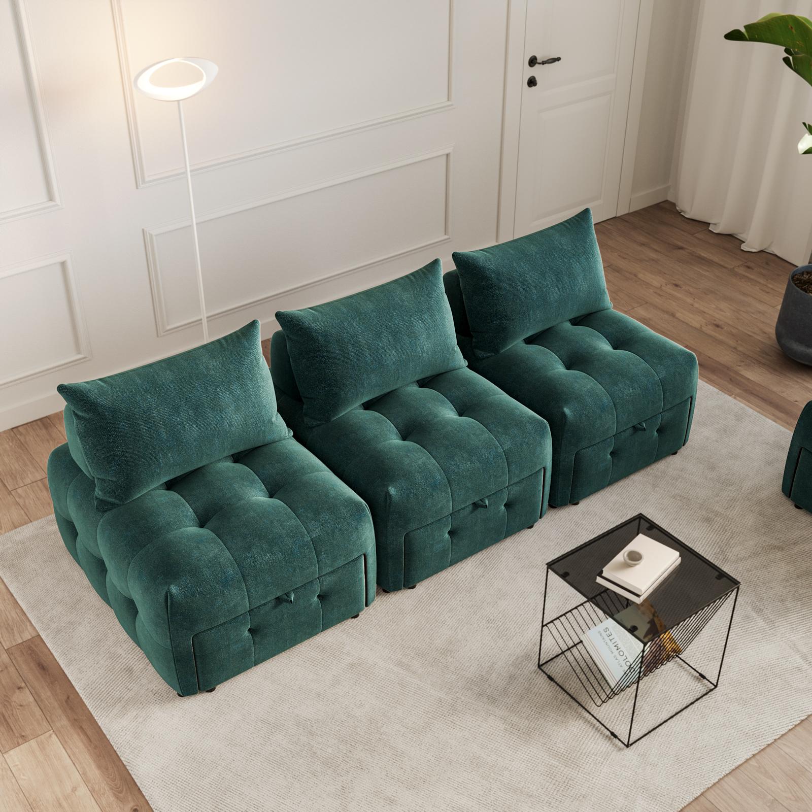 Copripoltrona EKERO Chesterfield 1 Posto – Fodera Elasticizzata In Velluto Matcha Verde, Antigraffio E Adatta A Poltrone Club