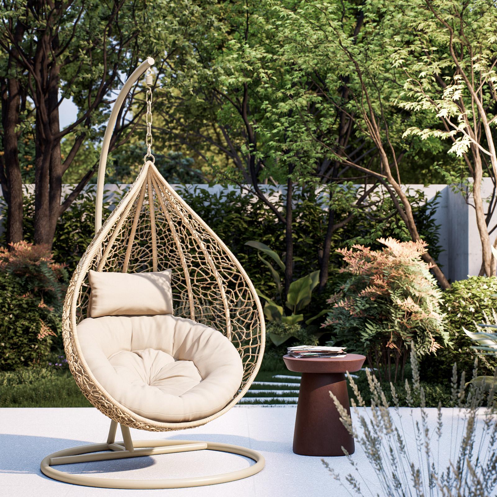 Federa In Raso Di Cotone Egiziano Homescapes - 100% Cotone Premium, Trama 1000 - Vaniglia, Misura 48x74 Cm Con Orlo A Giorno