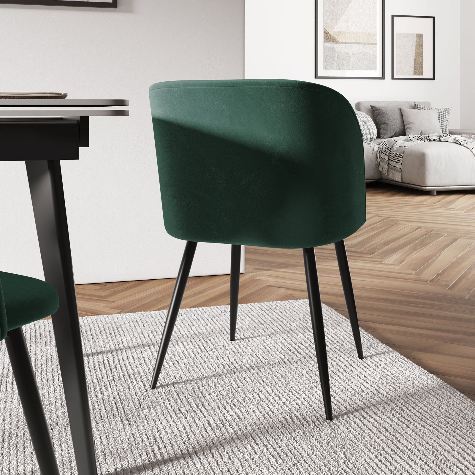 Poltroncina in velluto verde nuova art.54523 consegna  gratis