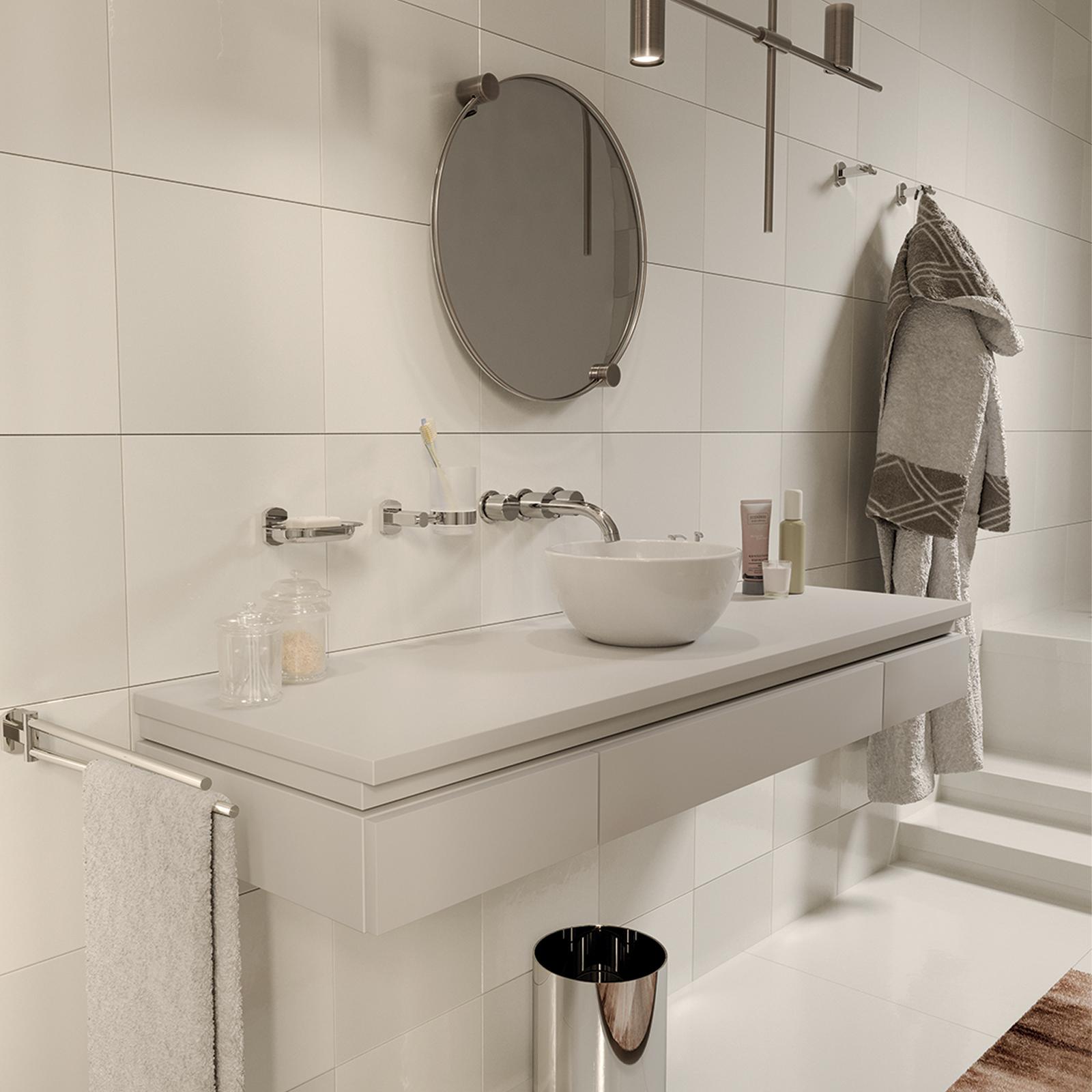 Portasapone Da Parete In Acciaio Inox SUS304 - Per Doccia E Bagno, Design Moderno E Lucido - Foto 8