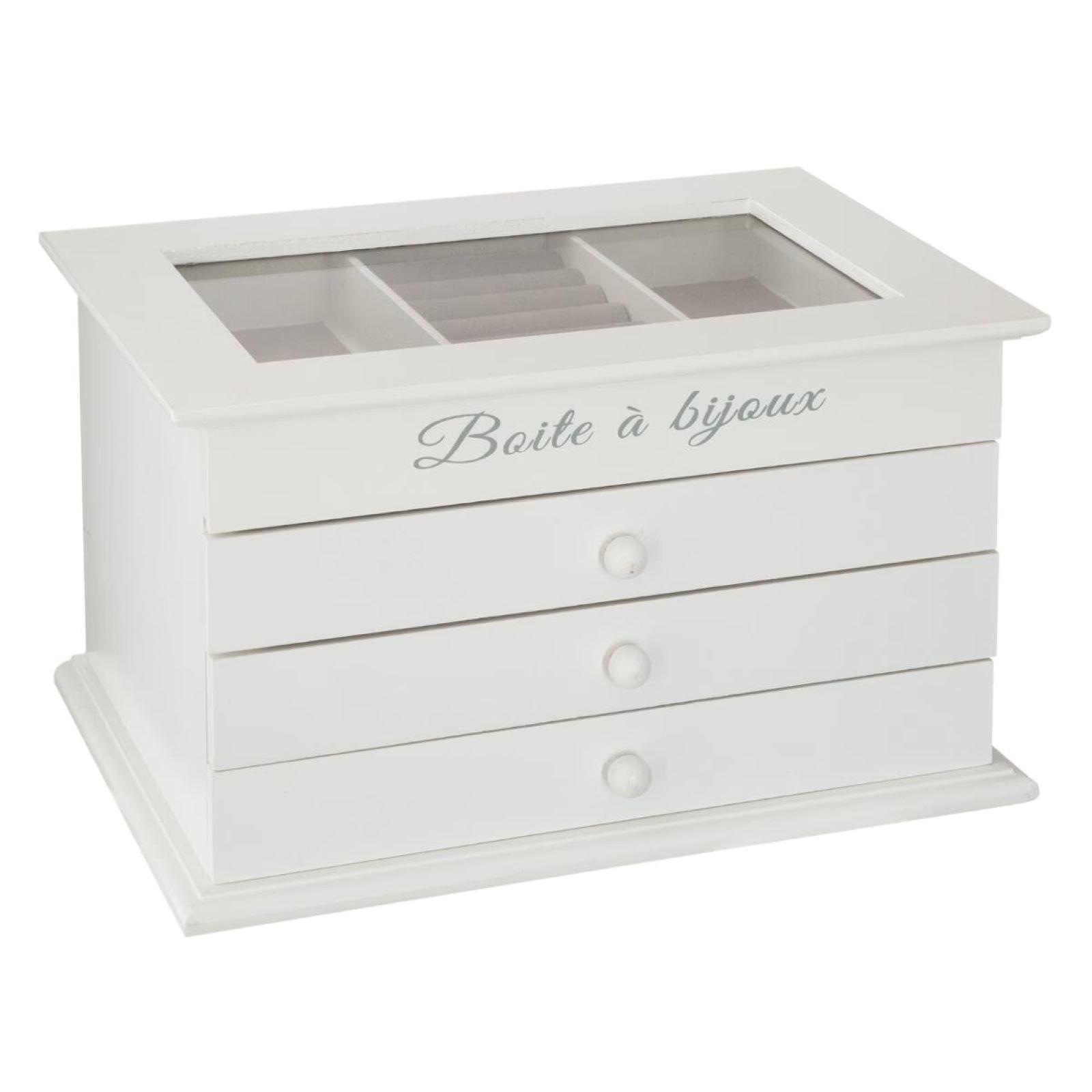 Portagioie In Acrilico Trasparente Con 5 Cassetti In Velluto Rimovibili | Scatola Portagioie Da Donna Extra Large | Regalo Per Compleanno, Festa Della Mamma - 2