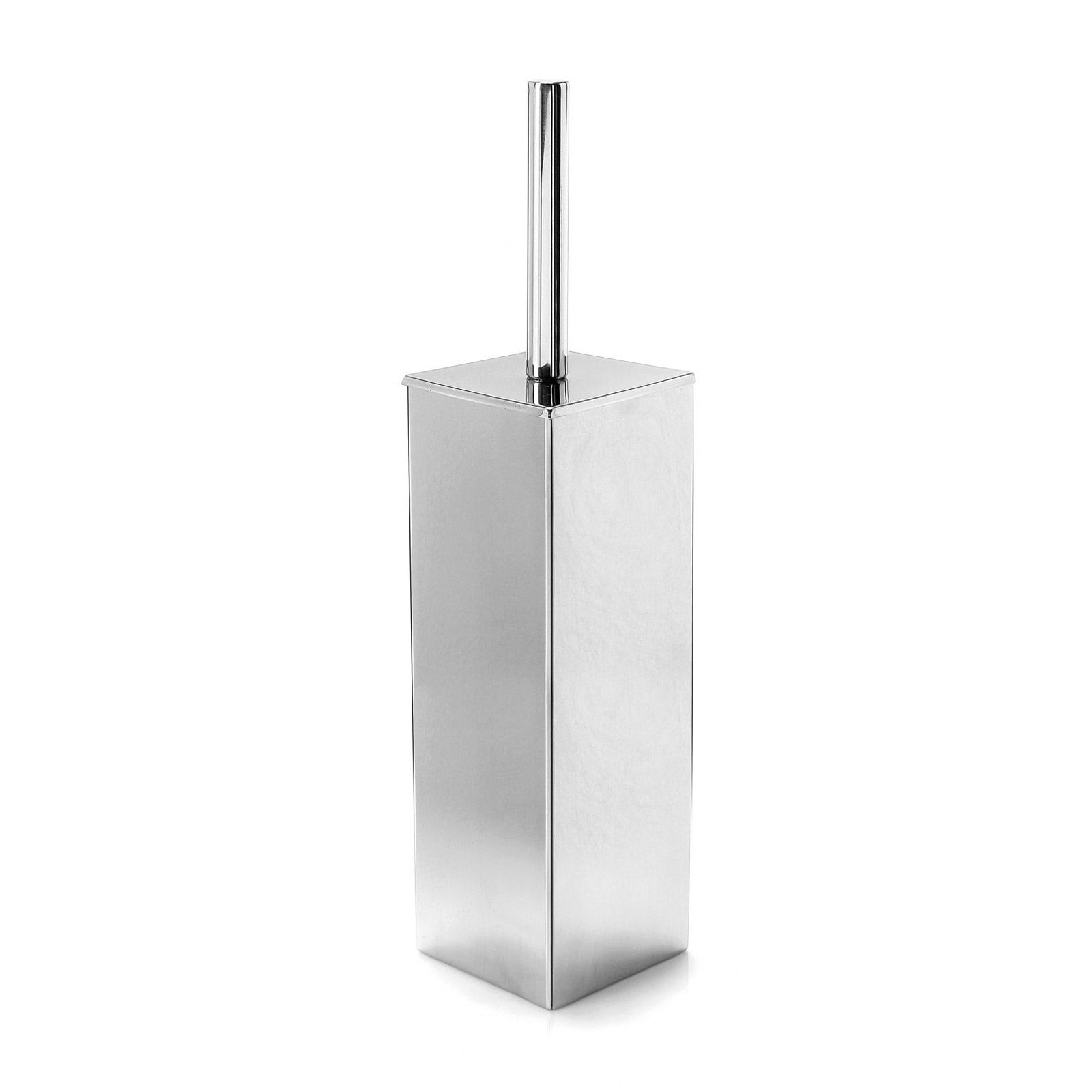 Portascopino con scopino incluso acciaio inox GEDY serie Nemesia