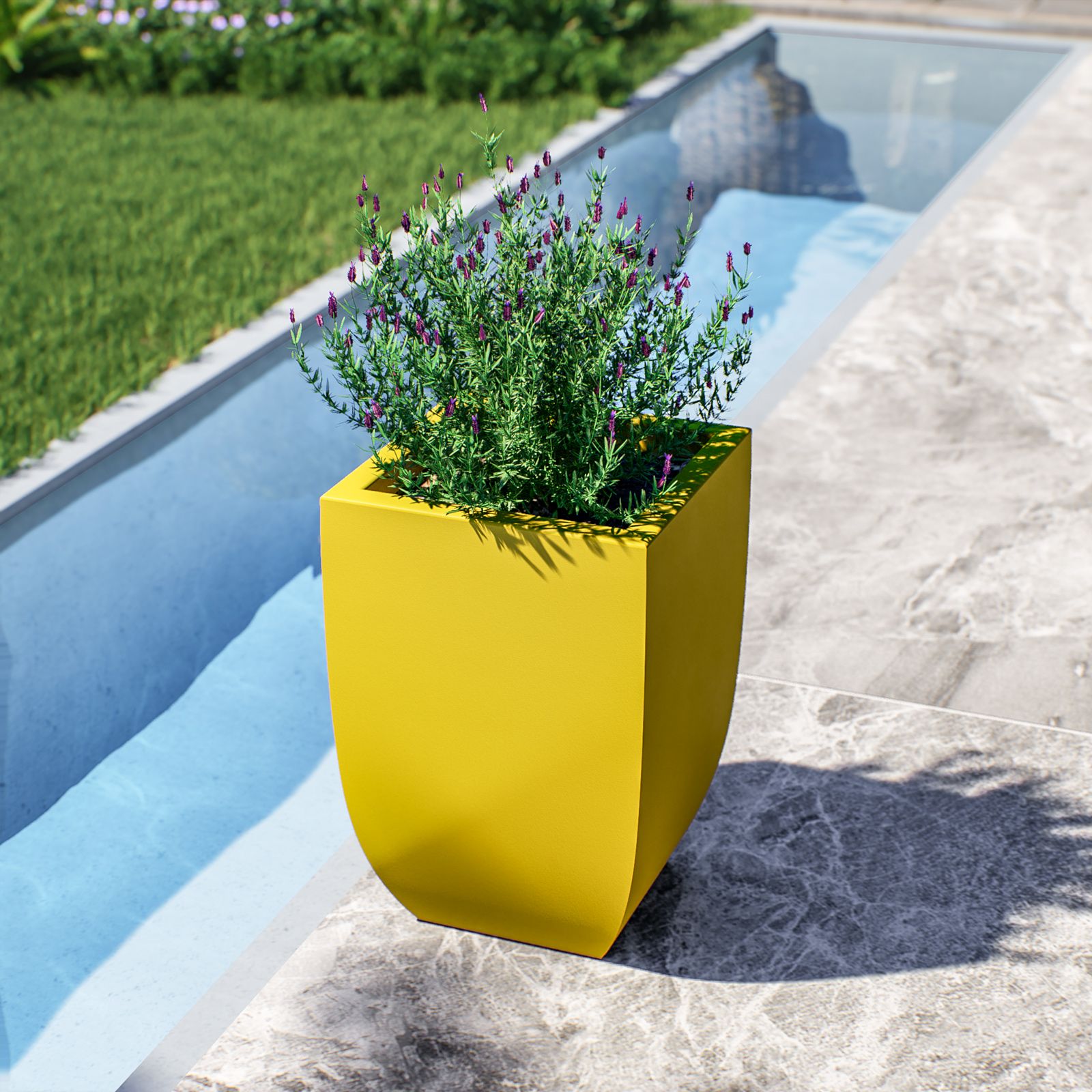 Um Vaso De Flores Decorativo Com Duas Flores Proeminentes Destacando Suas Cores Brilhantes E