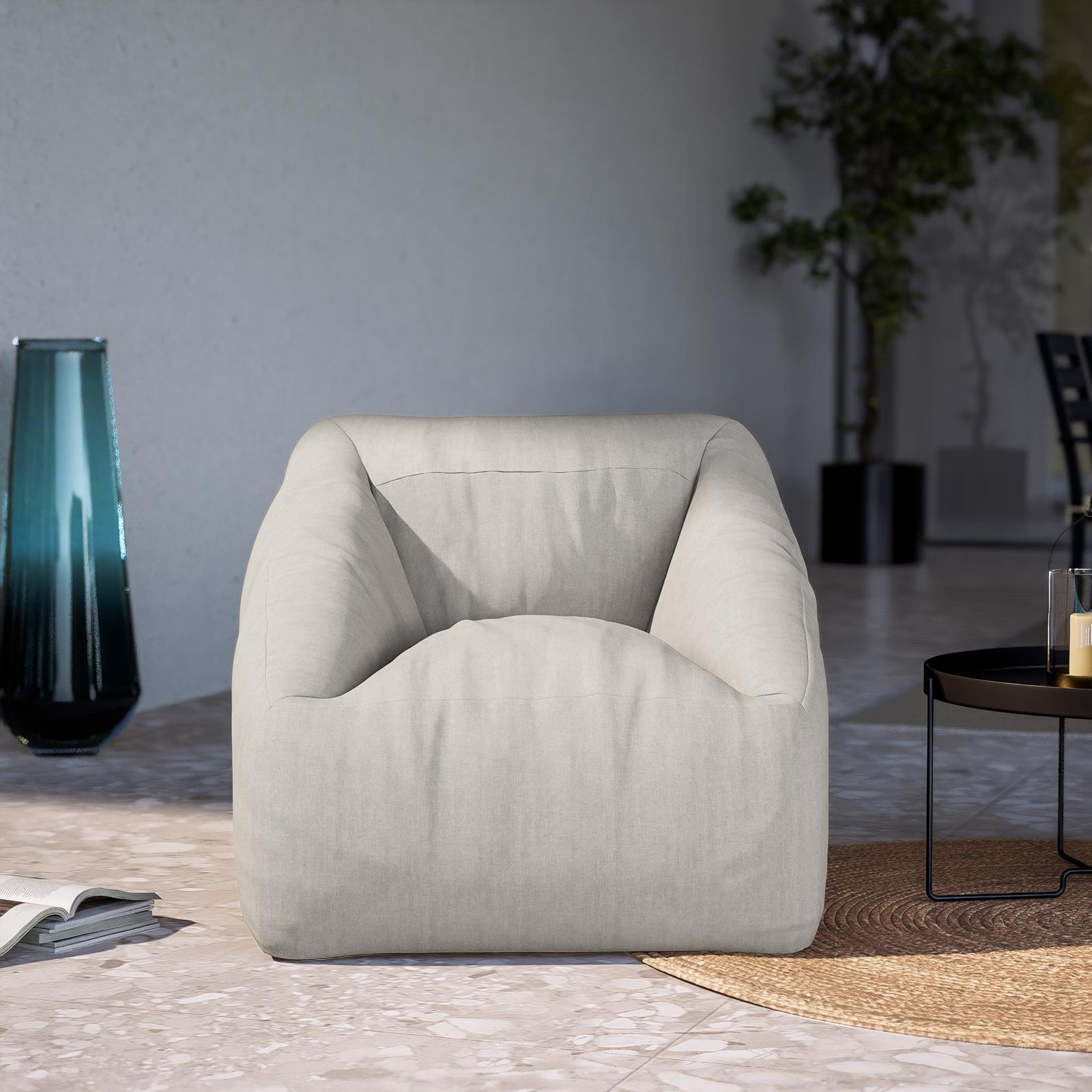 Divani Poltrona Pouf Giardino Pouf Poltrona Da Giardino In Tessuto