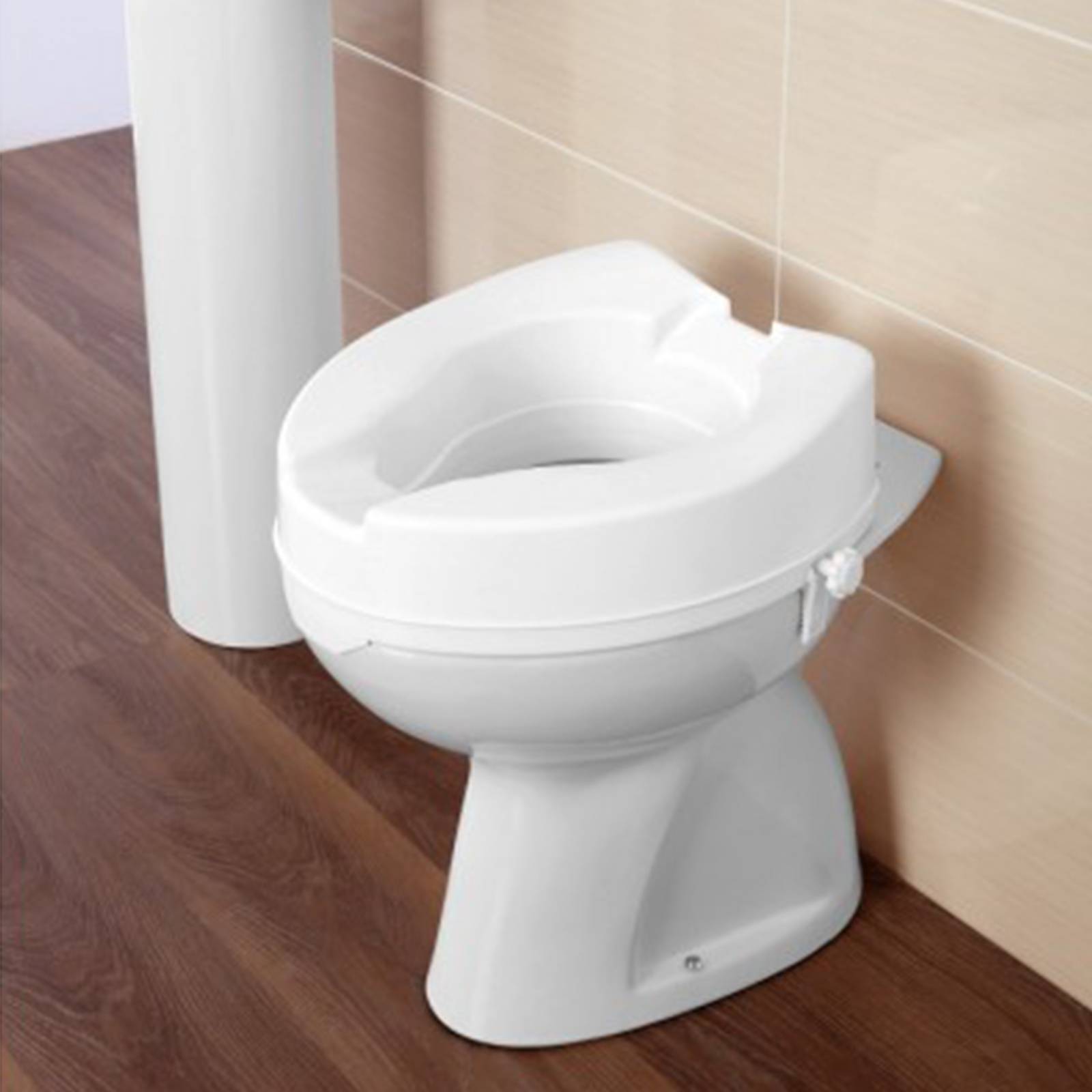 Rialzo per seduta wc universale in polietilene bianco