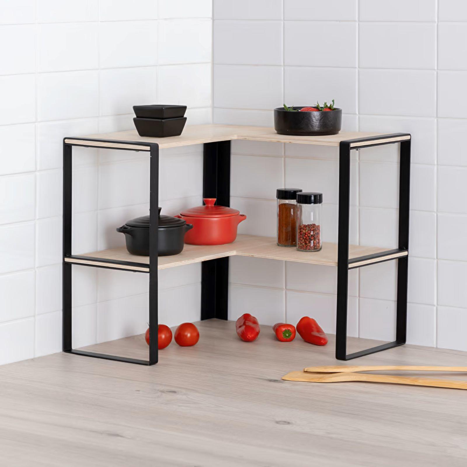 COSTWAY Libreria a Scala 184 cm, Scaffale da Parete a 6 Ripiani con 2 Cassetti e Struttura in Metallo, Ripiano Espositivo Aperto Moderno per Soggiorno Studio Ufficio, 60 x 30 x 184 cm (Nero