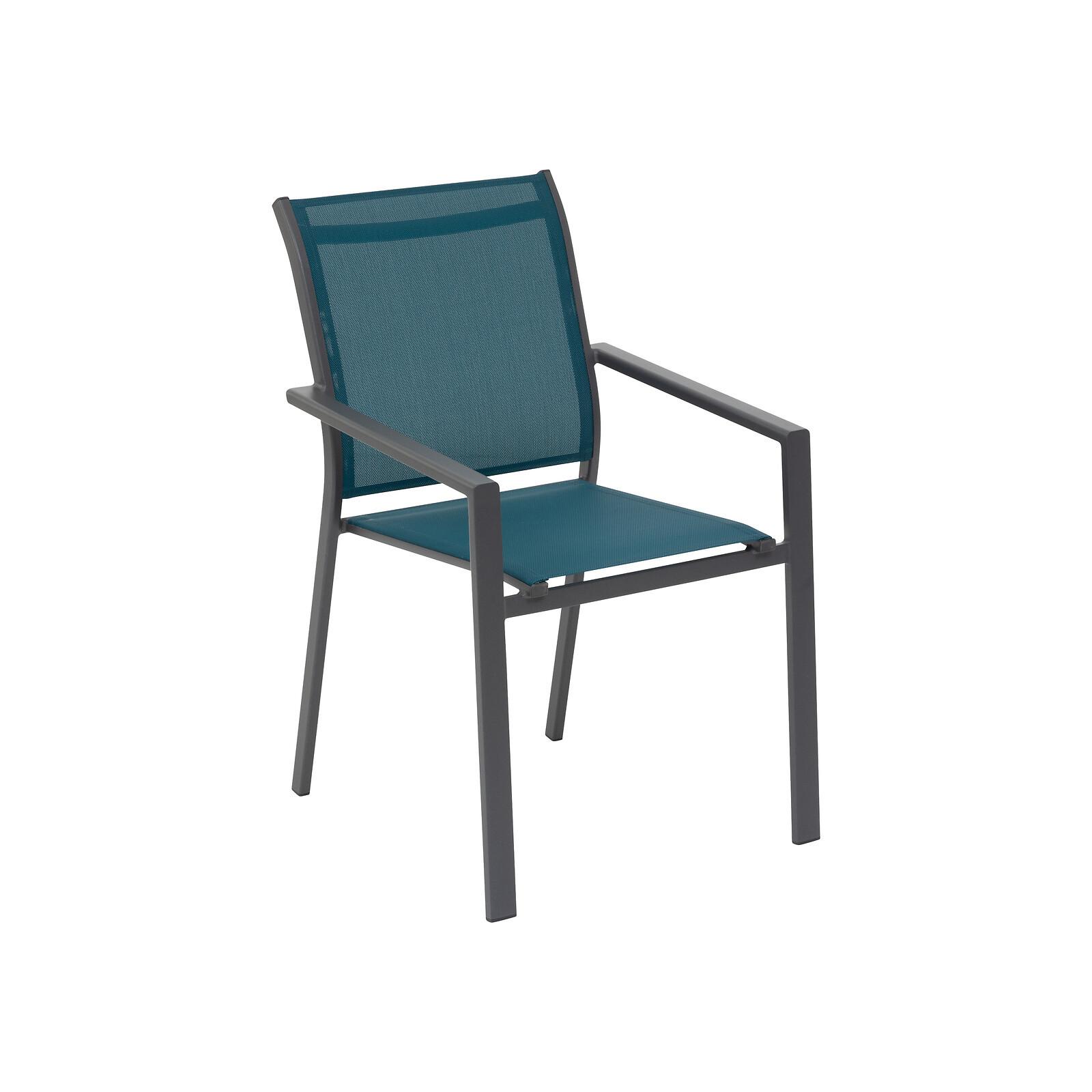 Sedia Fissa Galizia Prime - Struttura Acciaio, Seduta Plastica, Blu - Foto 2