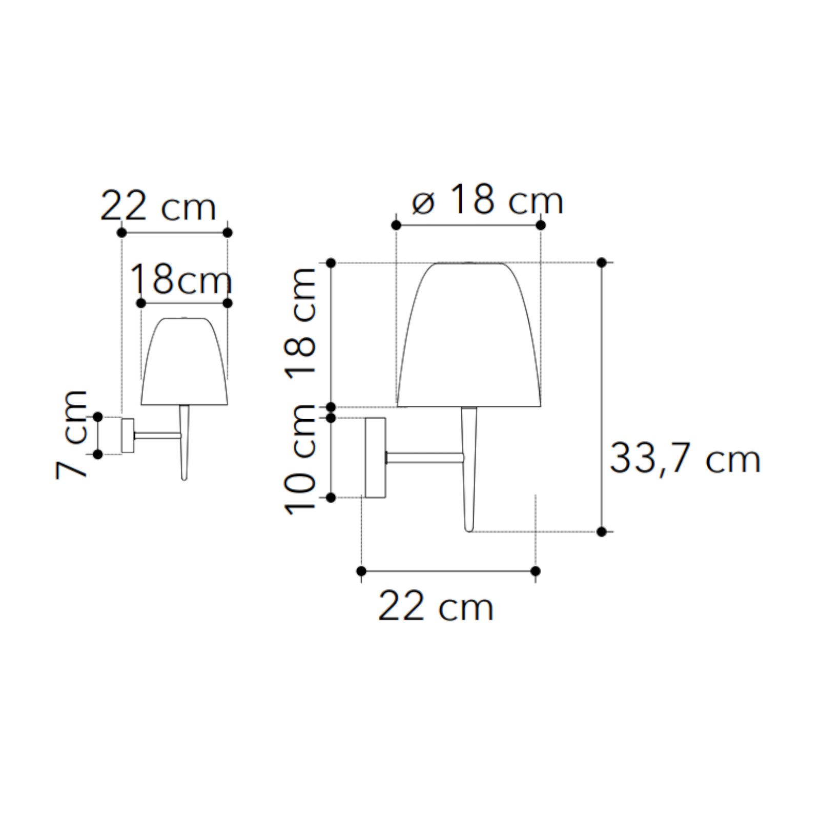 Set di due lampade a sospensione e due applique in metallo oro e vetro  bianco