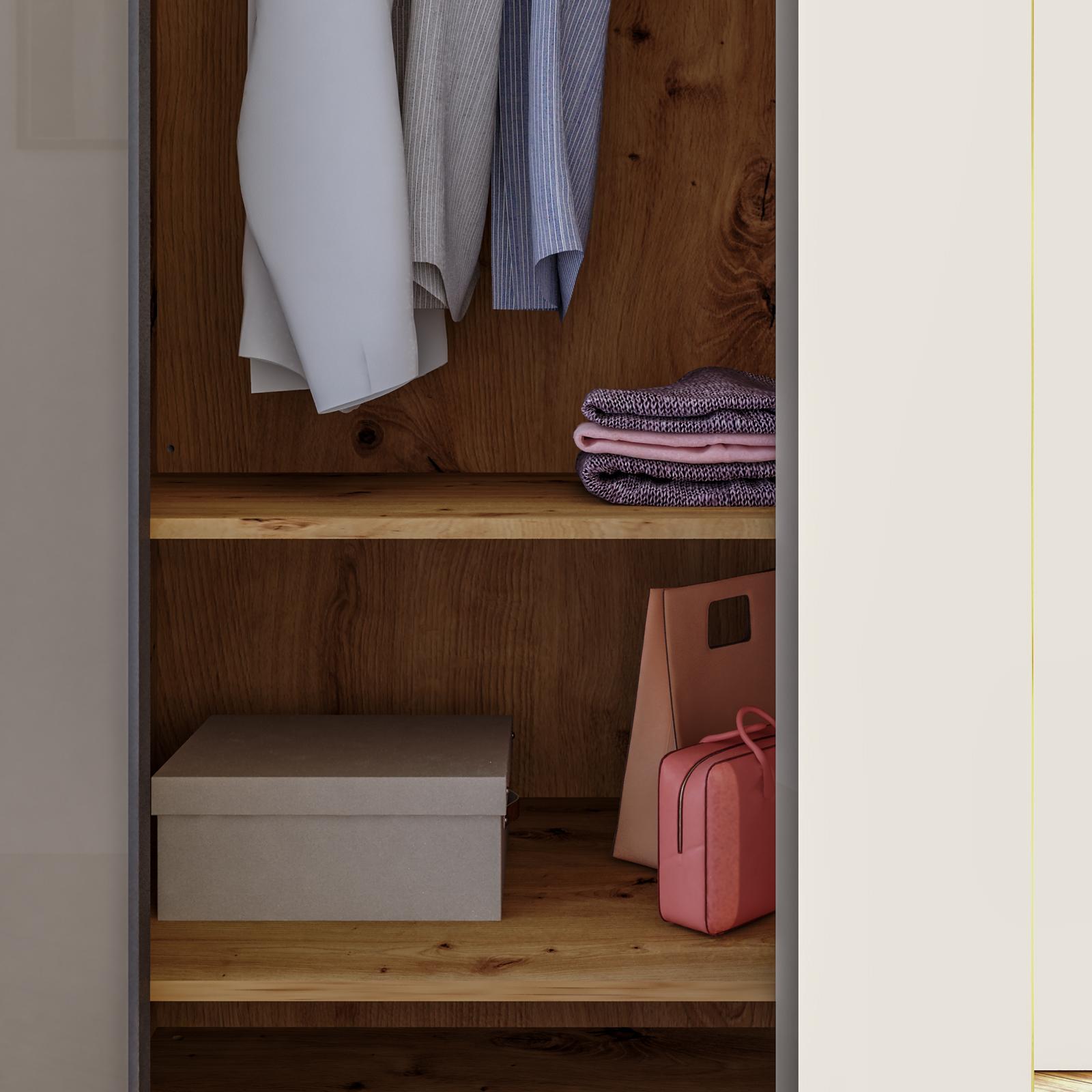 Guardaroba Pieghevole INTIRILIFE Grigio Cenere - Scarpiera Da 9 Ripiani, Facile Montaggio - Foto 9