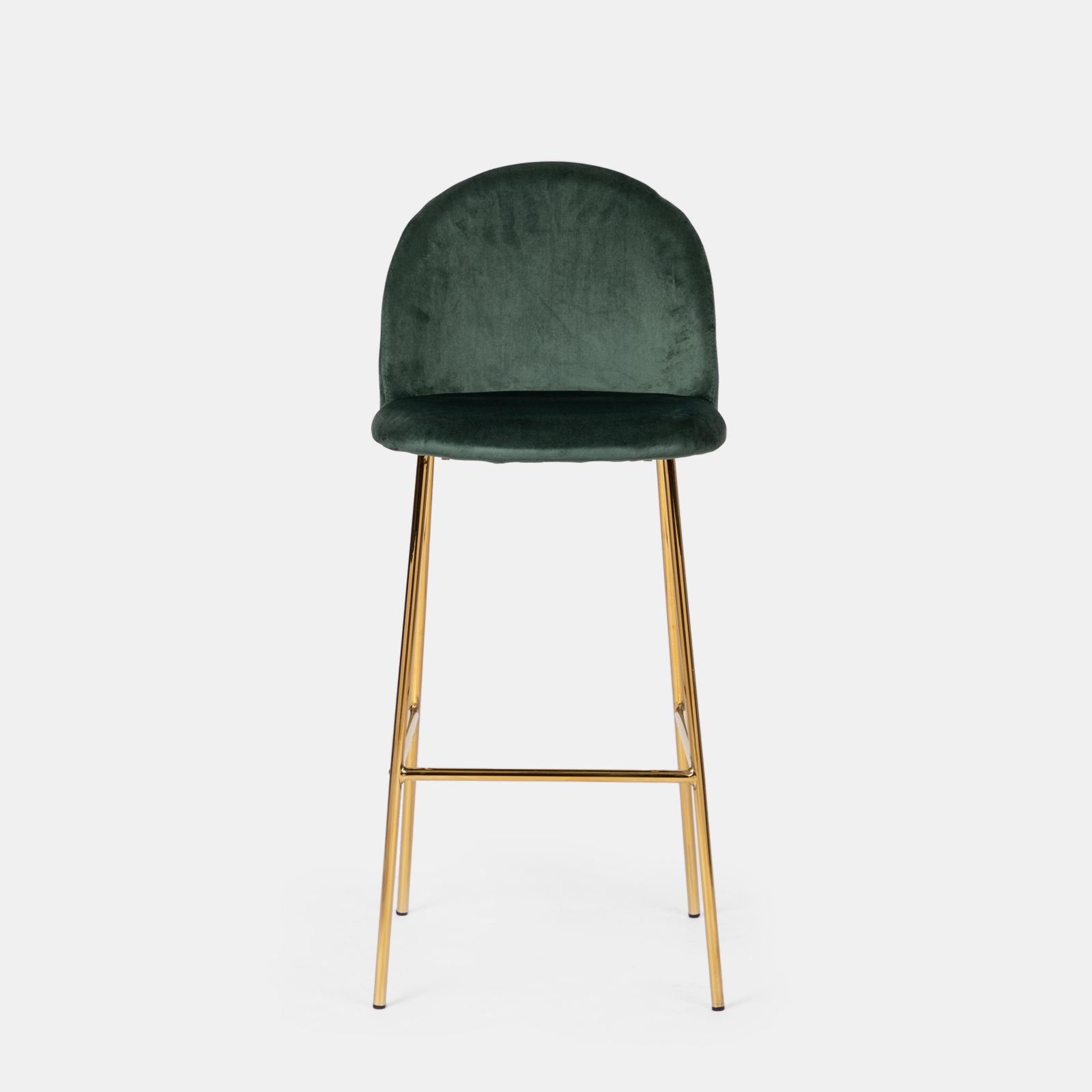 Set di 2 sedie da bar regolabili 62,5/83 cm in sintetica cammello Killi | Maisons du Monde
