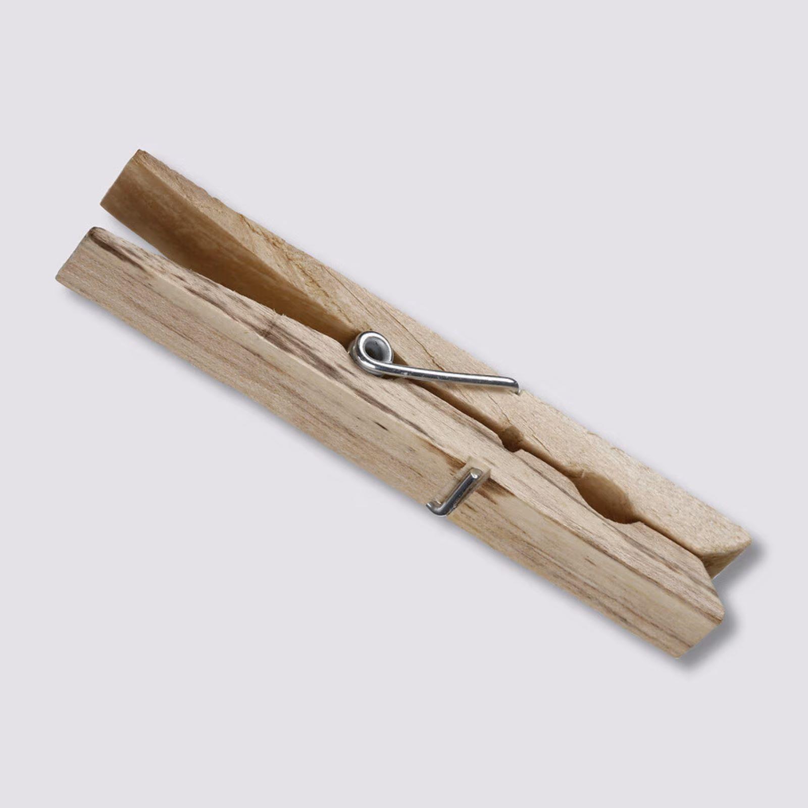 24 Mollette In Legno Sfcddtlg 7,7 Cm – Pioli In Betulla Per Appendere Vestiti, Cappelli, Asciugamani E Decorazioni Fai Da Te