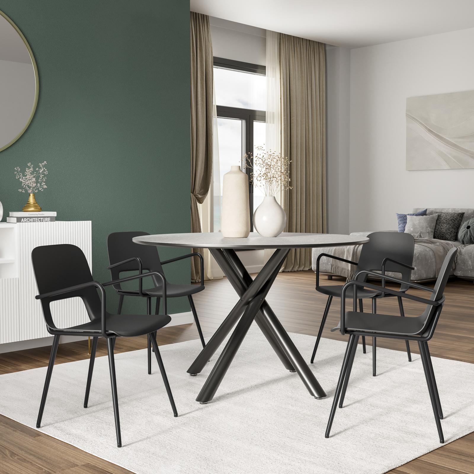 Abbinare Tavolo E Sedie Design Abbinare Sedie Per Tavolo Nero