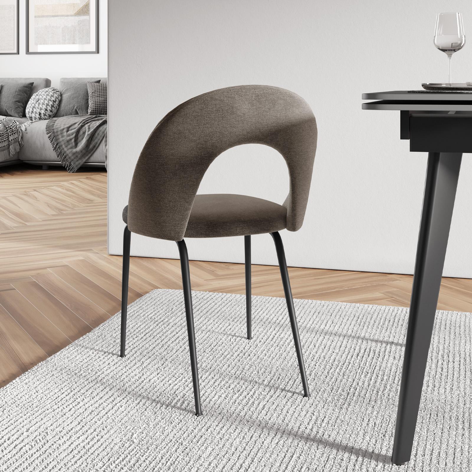 Sedia Ice Higlopp Antracite Lucido - Impilabile, Per Cucina O Bar - Foto 10