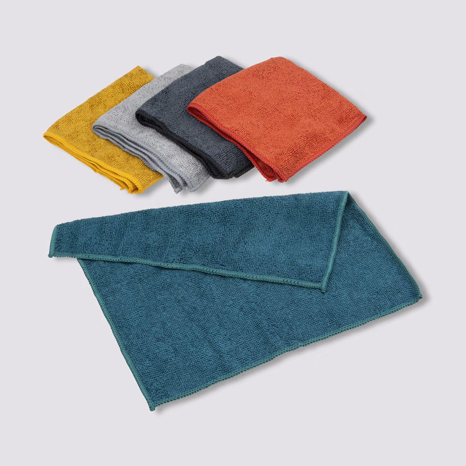 vhbw 15x Panno per la pulizia di auto, moto - Set di panni in microfibra 40 x 40 cm, lavabile