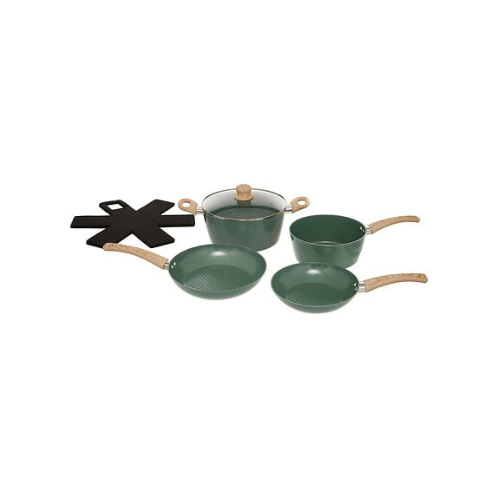 Set 2 Padelle Antiaderenti In Alluminio Forgiato Anche Per Piani Ad Induzione Fusion Sichef 89451218