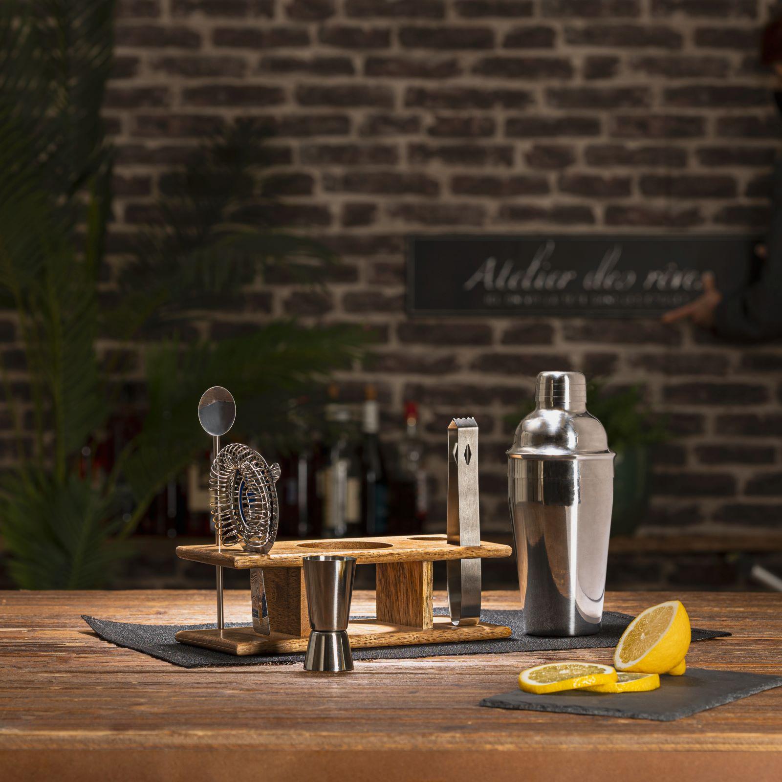 Yobansa Scatola di bambù Set di Accessori per Il Vino, Set di Accessori