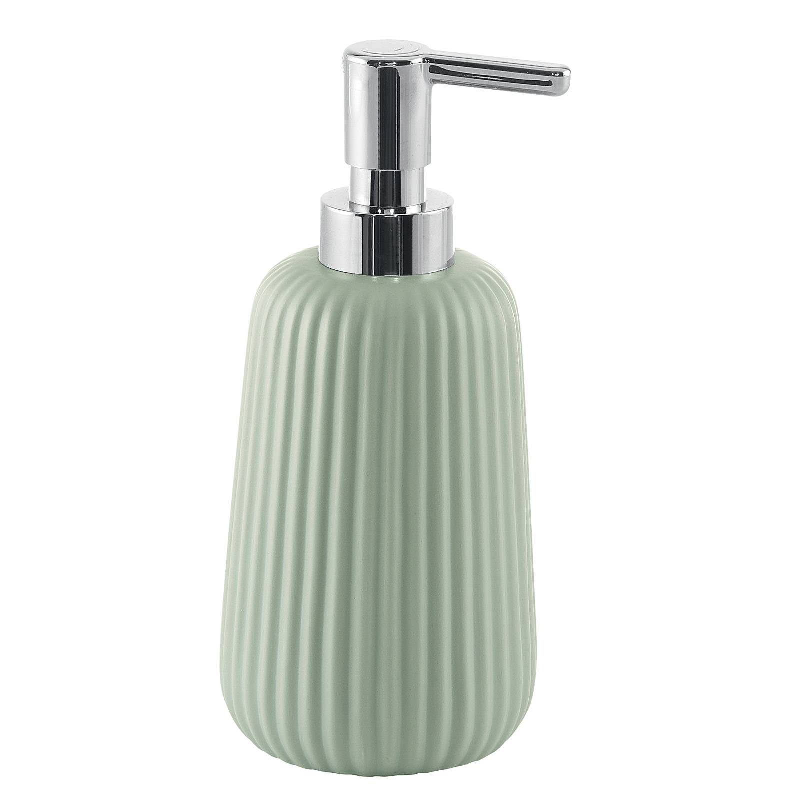 BES-32809 - Complementi arredo bagno - beselettronica - Dispenser Sapone Liquido  Bagno Verde Rotondo Erogatore da Appoggio Portasapone