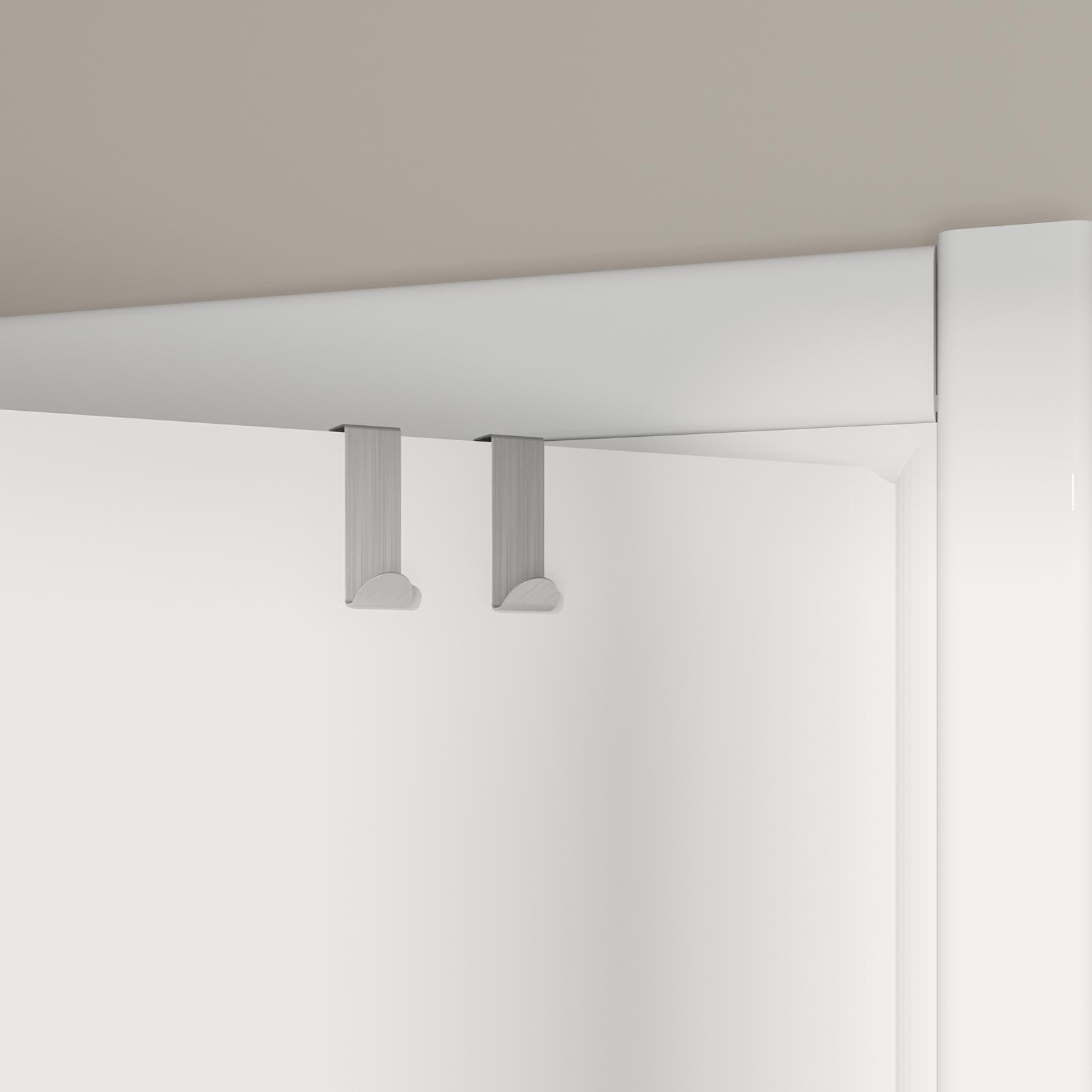 Targhetta Per Porta UFFICIO - 160x40 Mm, Acciaio Inox Opaco, Autoadesiva - Foto 11