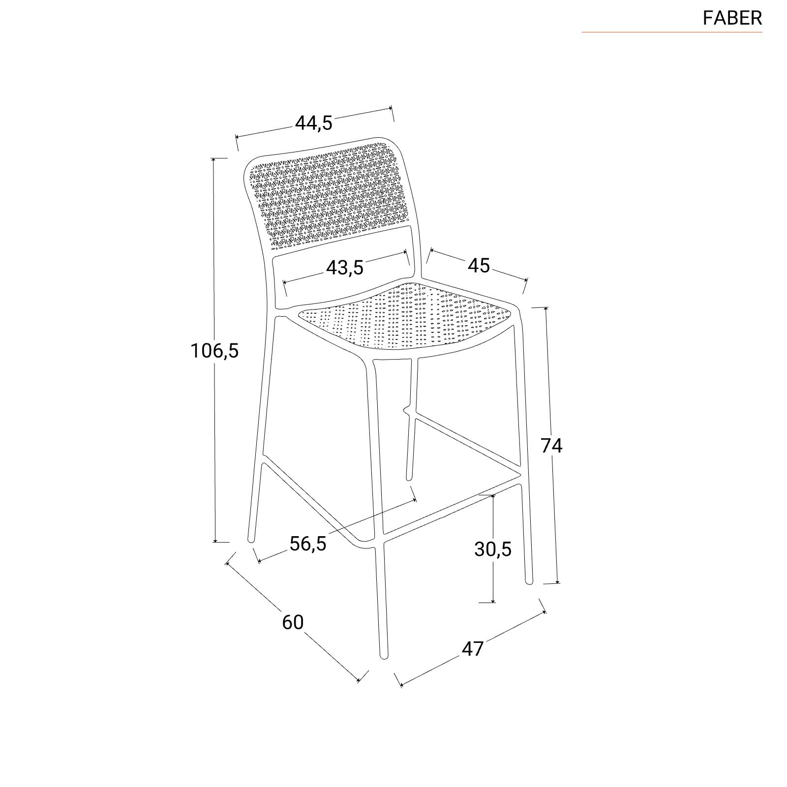 Set con tavolo alto e 2 sgabelli in acciaio verde marino - Faber