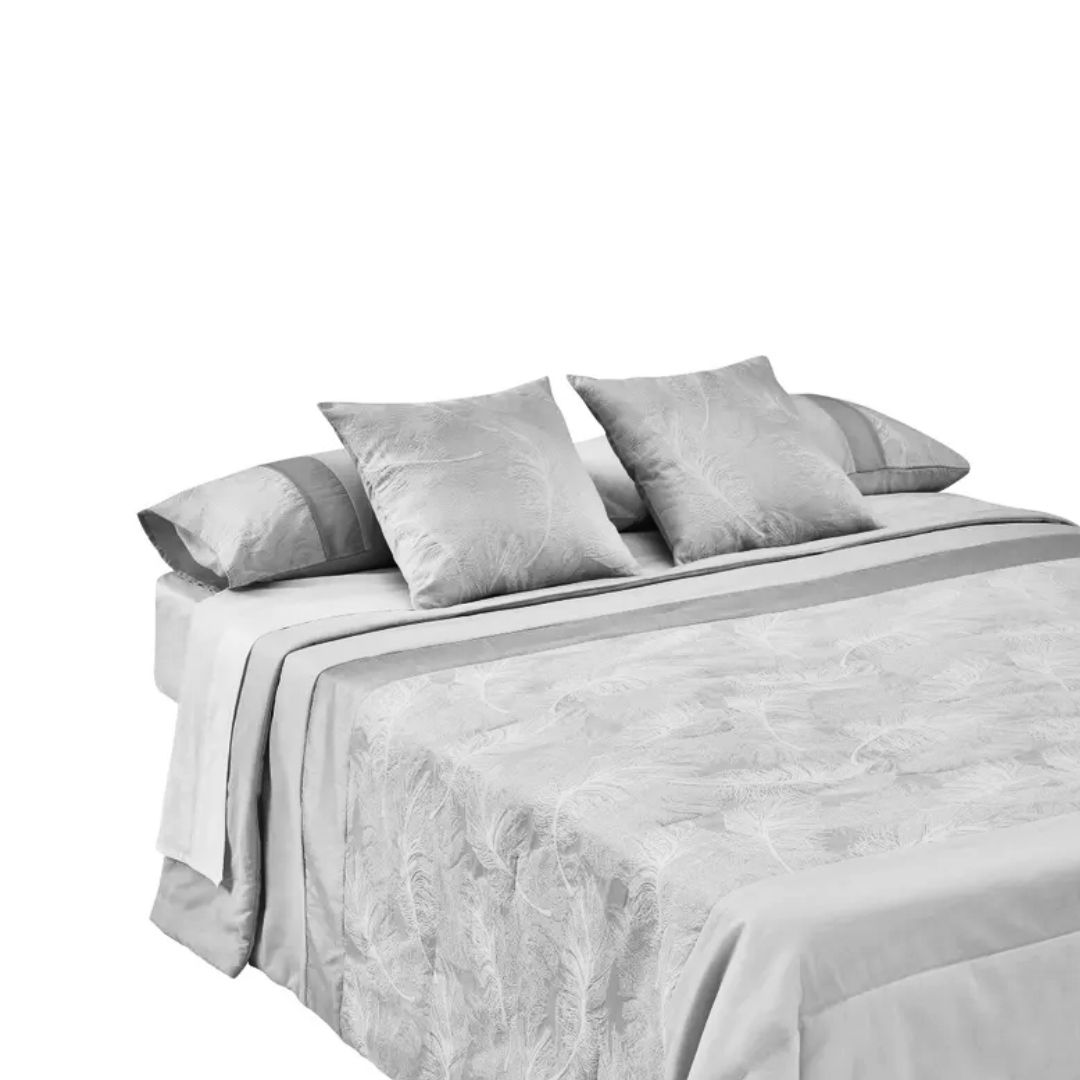 Superior Set copriletto in cotone da 3 pezzi, decorazione per la casa