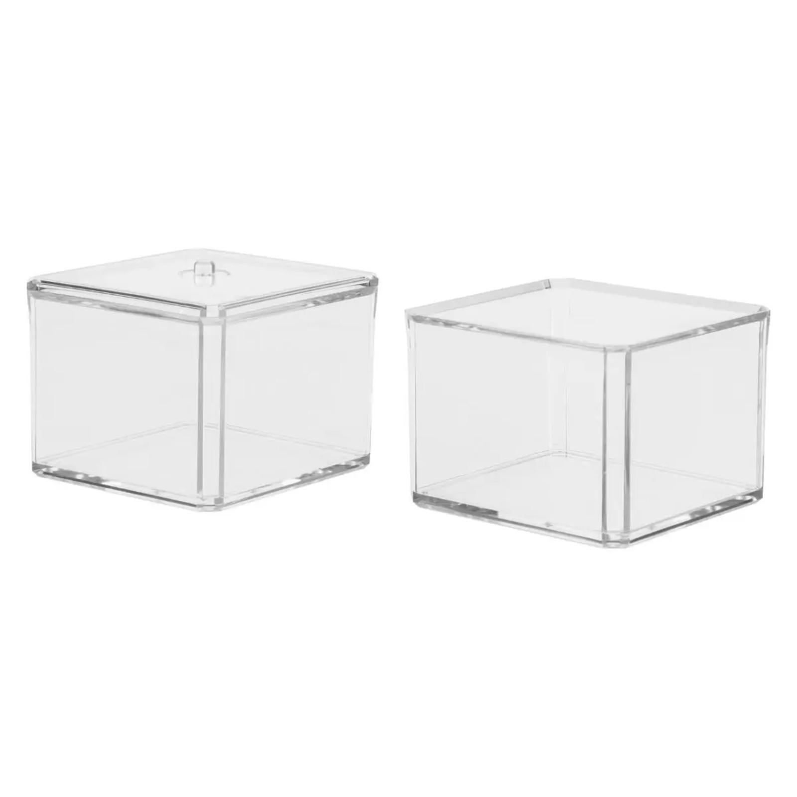 2 Scatole Portaoggetti In Plastica Trasparente Con 24 Celle E Divisori Regolabili – Ideale Per Gioielli, Perline, Viti - 4