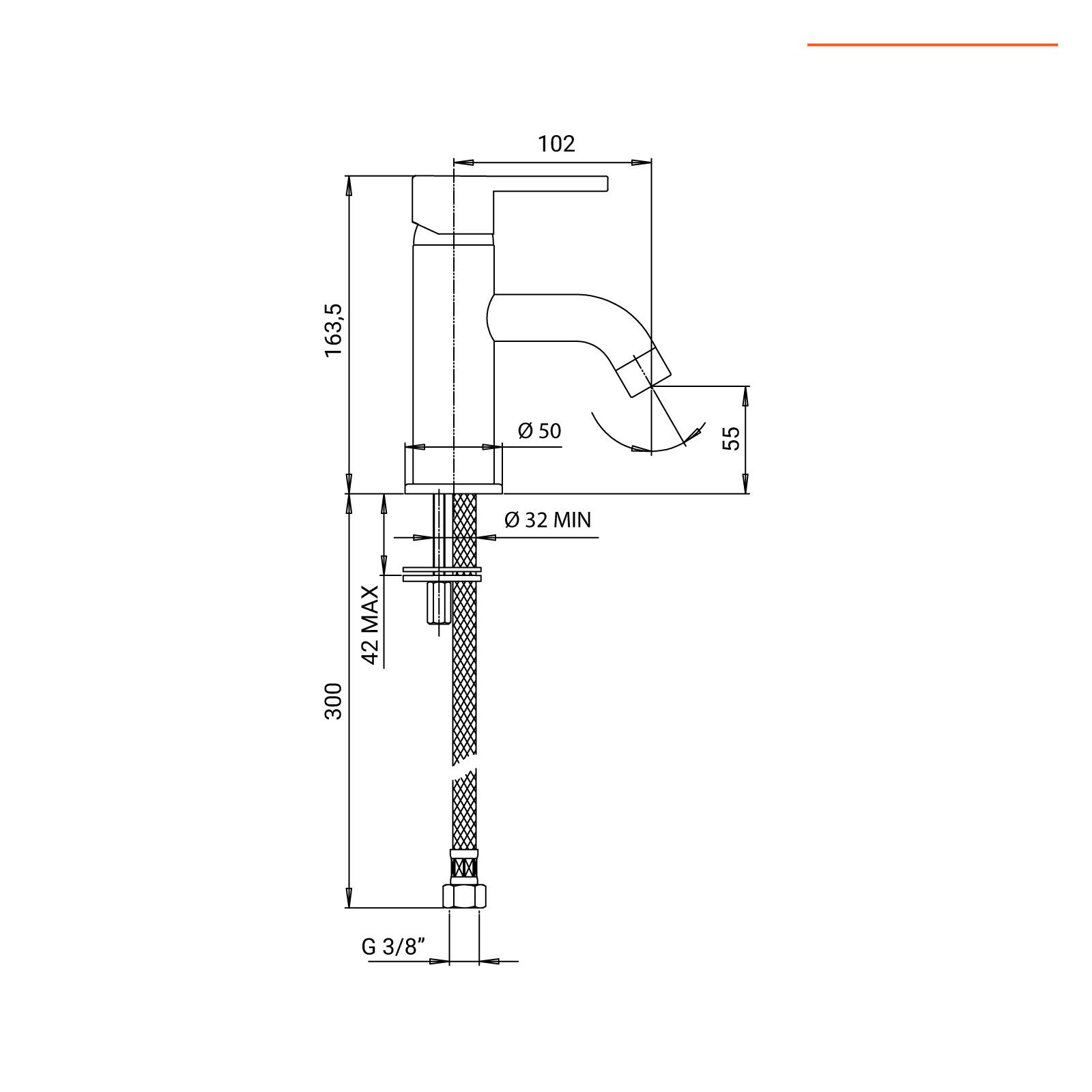 Set di miscelatori per lavabo bidet e incasso doccia Jacuzzi - Rubinetteria  serie Gun ottone cromato