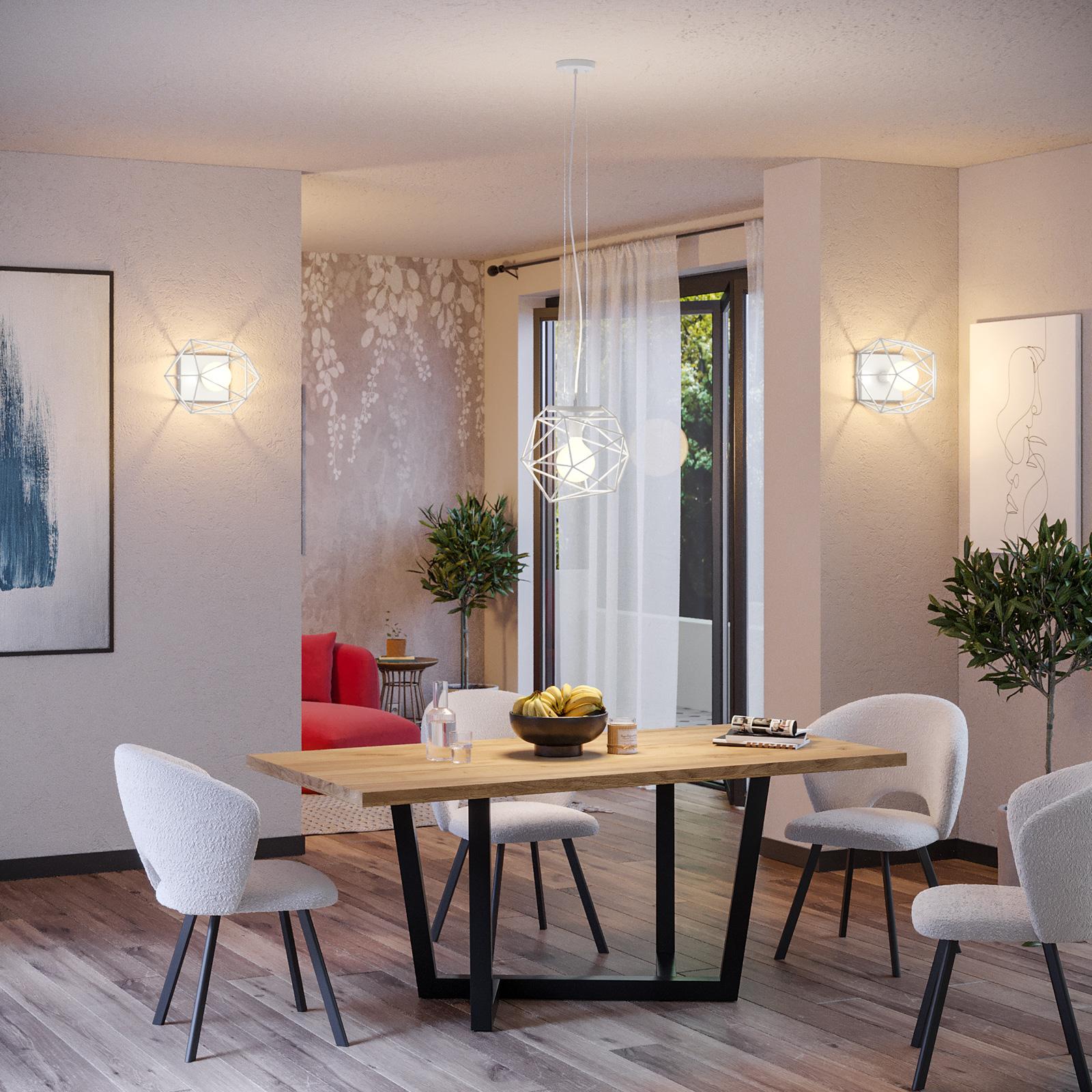 Lampadario Sospensione In Ceramica Siciliana Stile Rustico - Per Cucina, Ingresso, Taverne - Foto 12