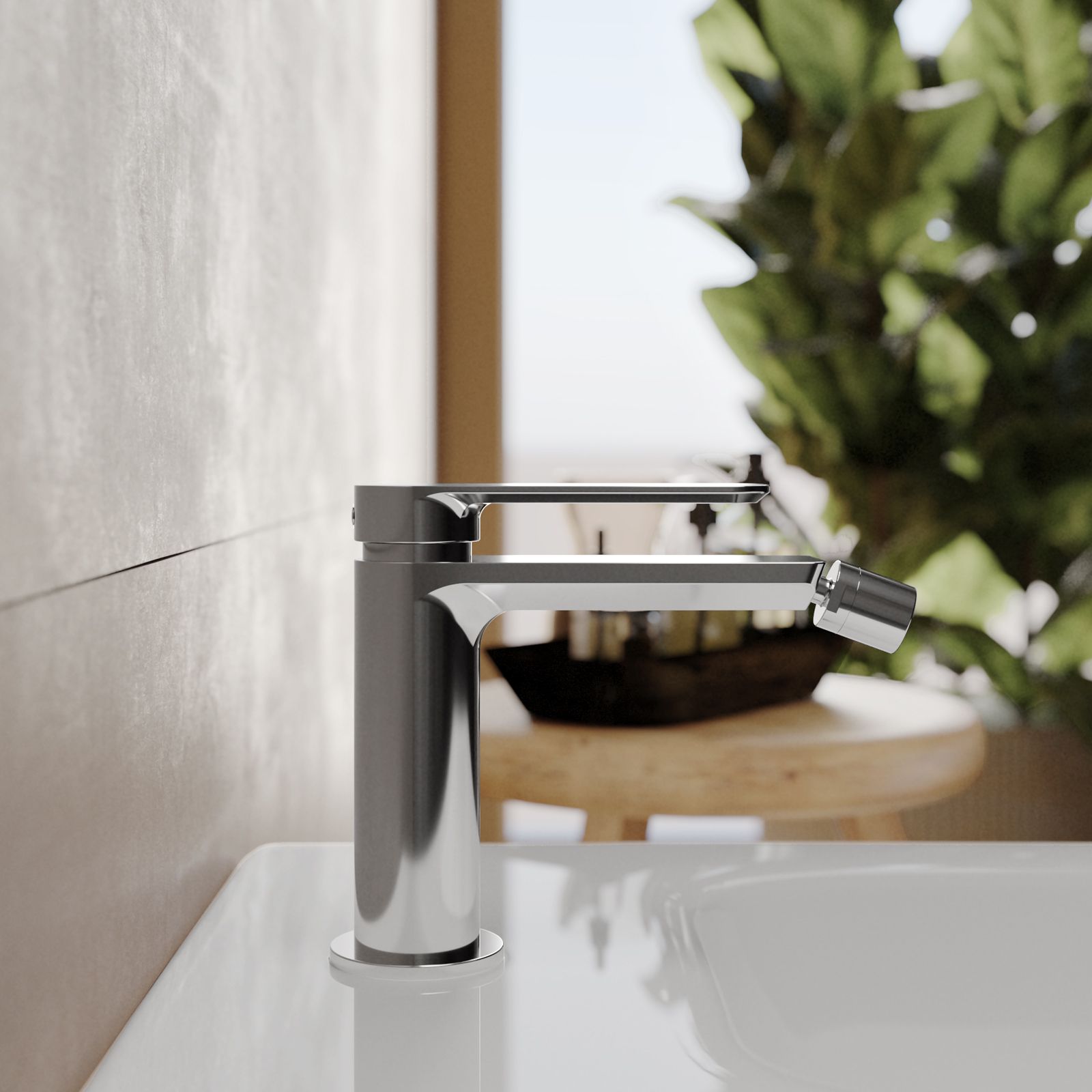 Grifo Bidet Basic Cromo - Surybaños