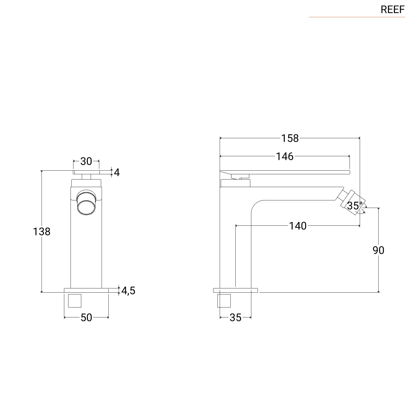 Set miscelatore lavabo alto con bidet senza scarico oro satinato