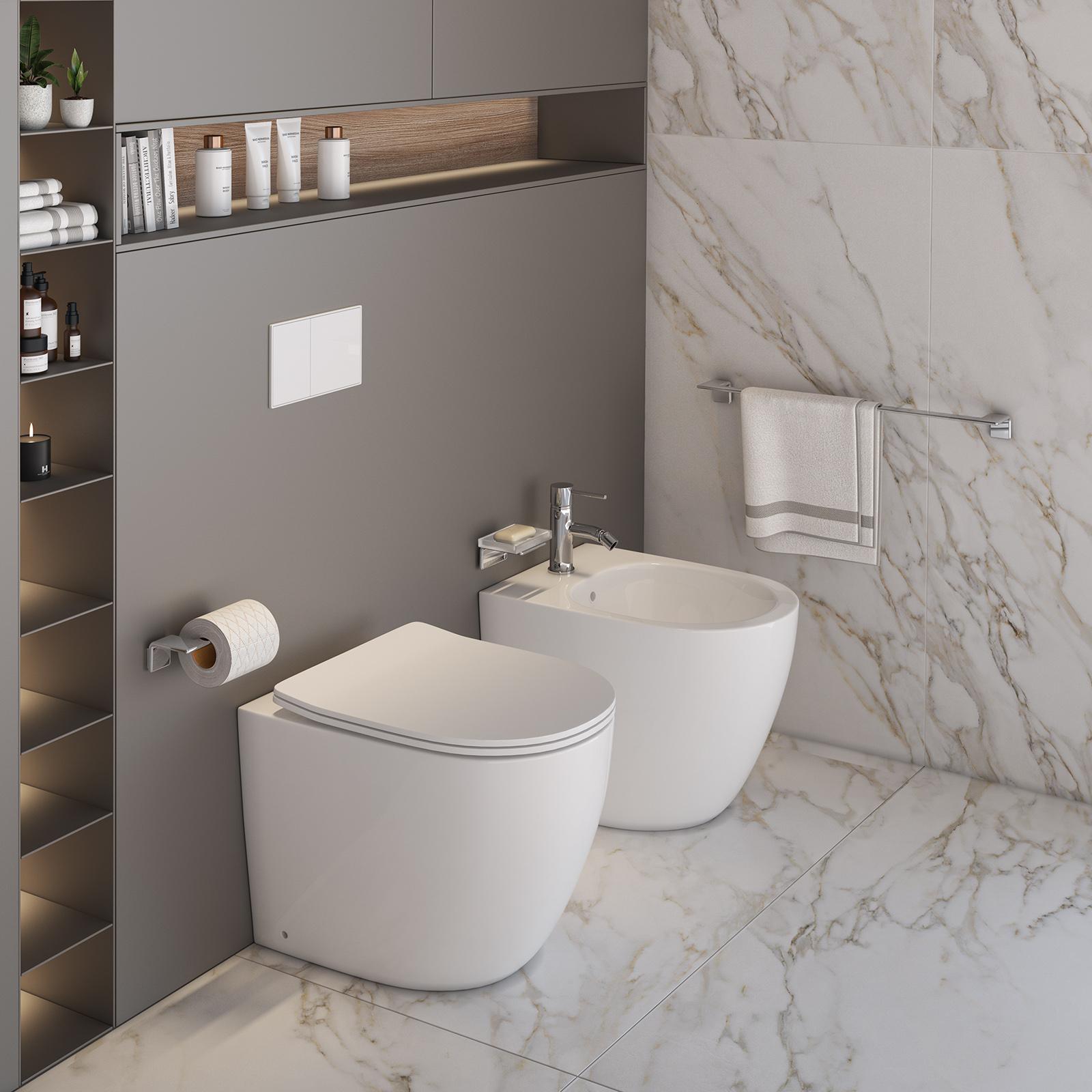 Ajuny Portasapone da Doccia in Resina Autodrenante per Spugna di Sapone Vassoio Salvasapone per Bar Bagno Lavello Della Cucina Facile da Pulire Marrone