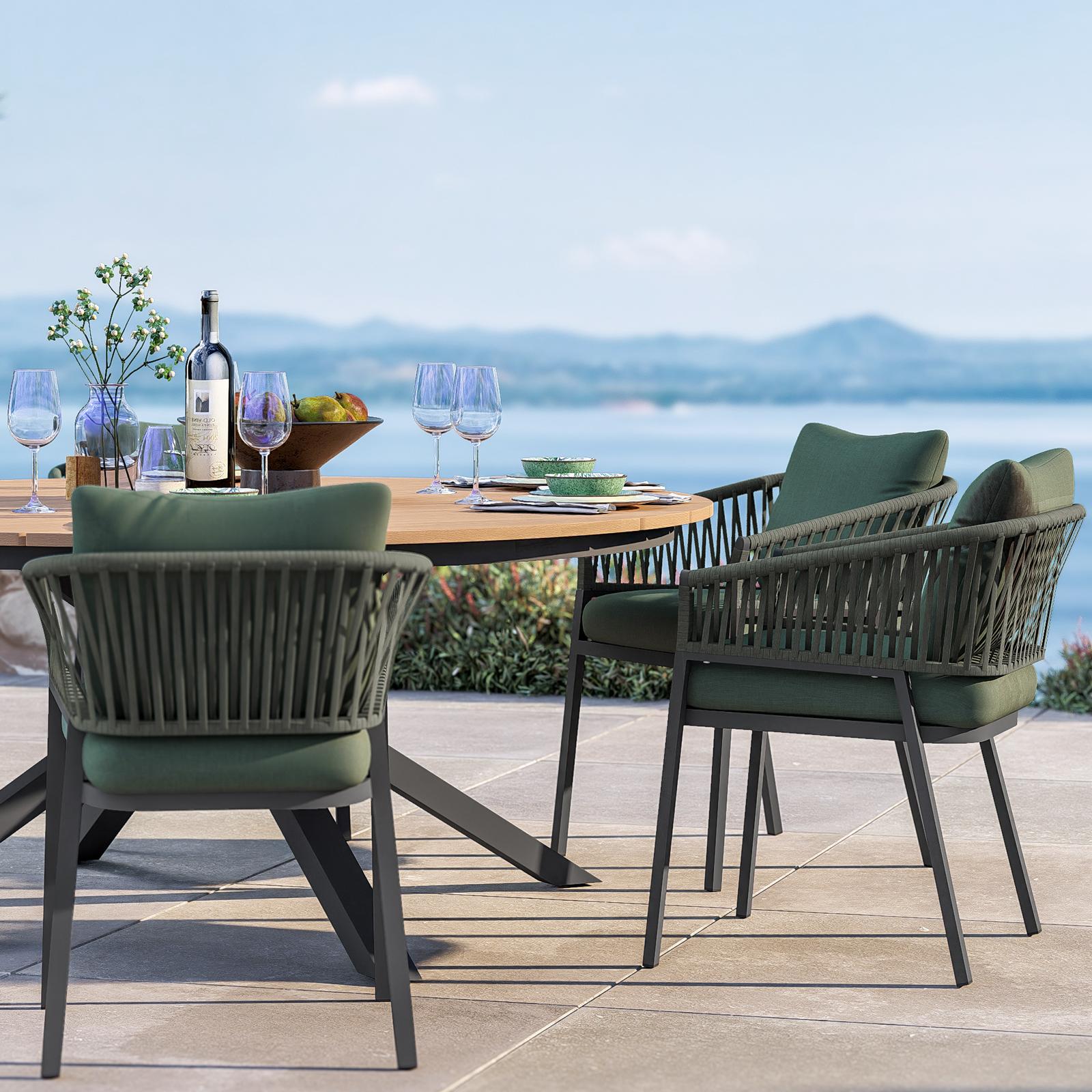 Tavolo da pranzo rotondo 135 cm top rovere e gambe in metallo nero - Jasper