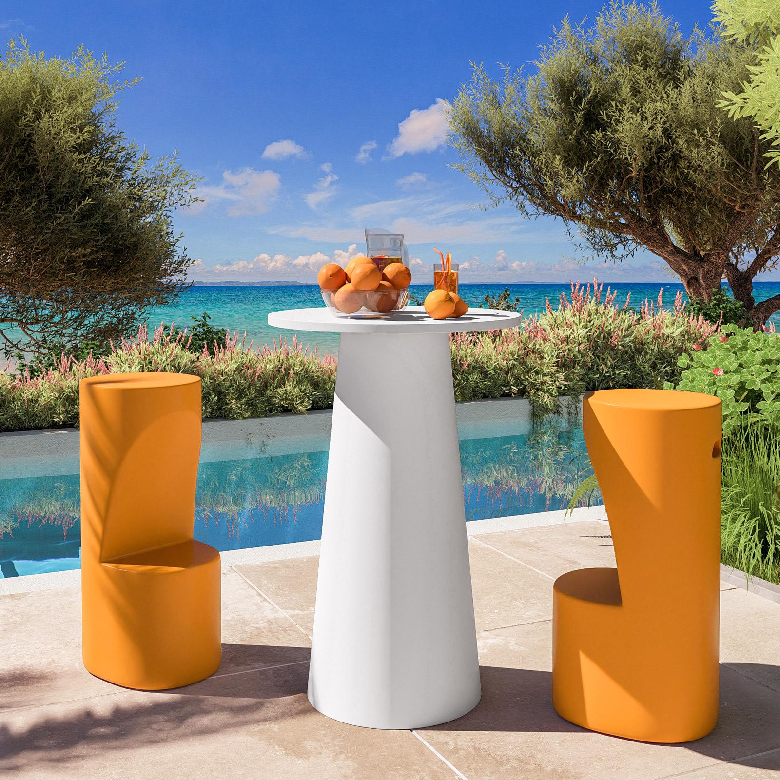 Omenluck Sgabello In Plastica Robusta – Multiuso Per Pesca, Campeggio, Giardino E Casa – Dimensioni 20x21,7x32 Cm - 4
