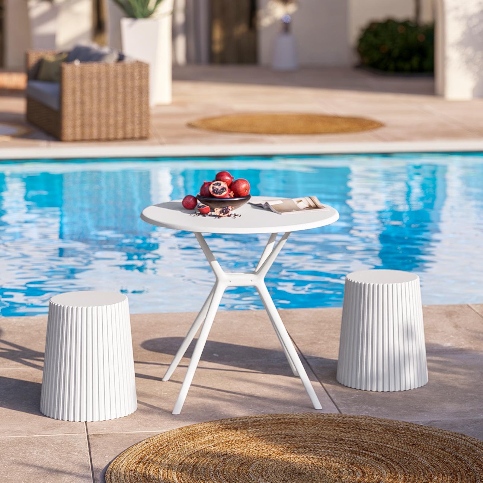 Deghi Sgabello Basso Da Esterno Sgabello Basso Da Giardino Rotondo