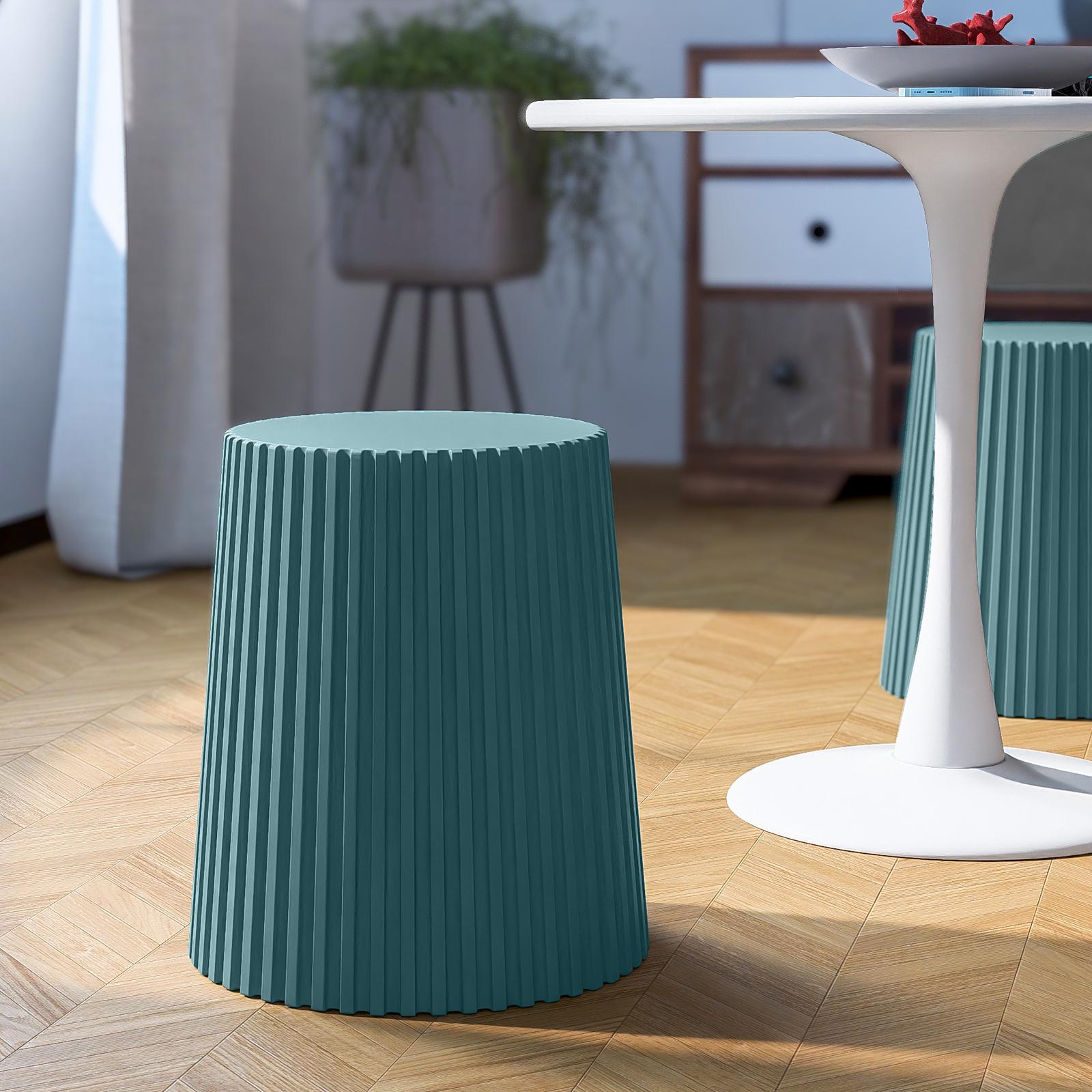 Sgabello rotondo in legno di acacia - Modasa | Leroy Merlin