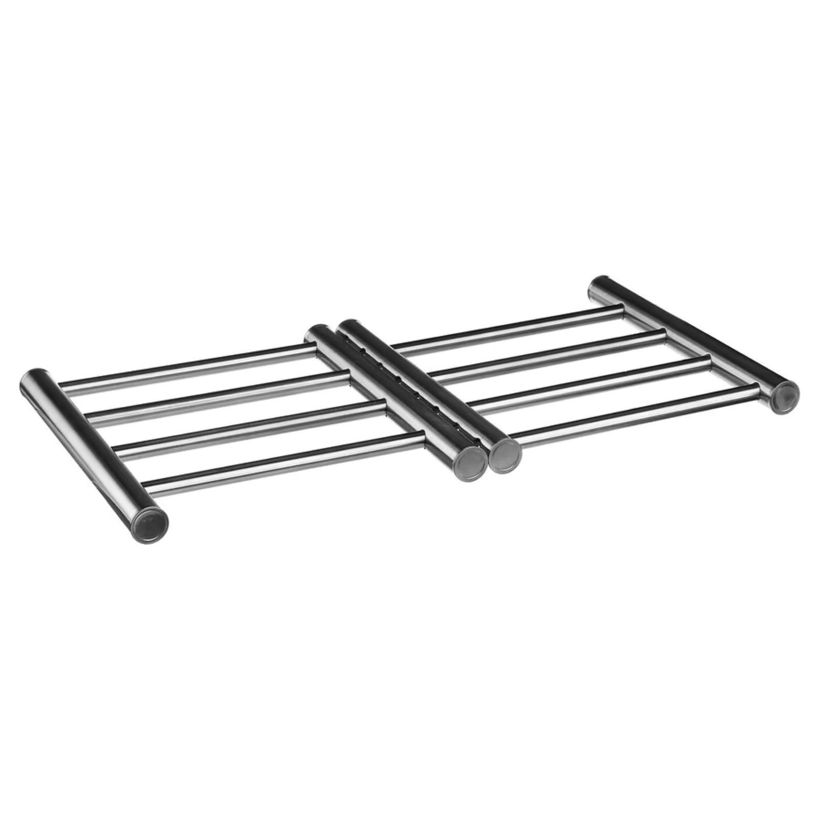 Sottopentola Rotondo In Acciaio Inox E Rame Cromato, 2 Pezzi – Resistente Al Calore, Per Cucina E Tavola