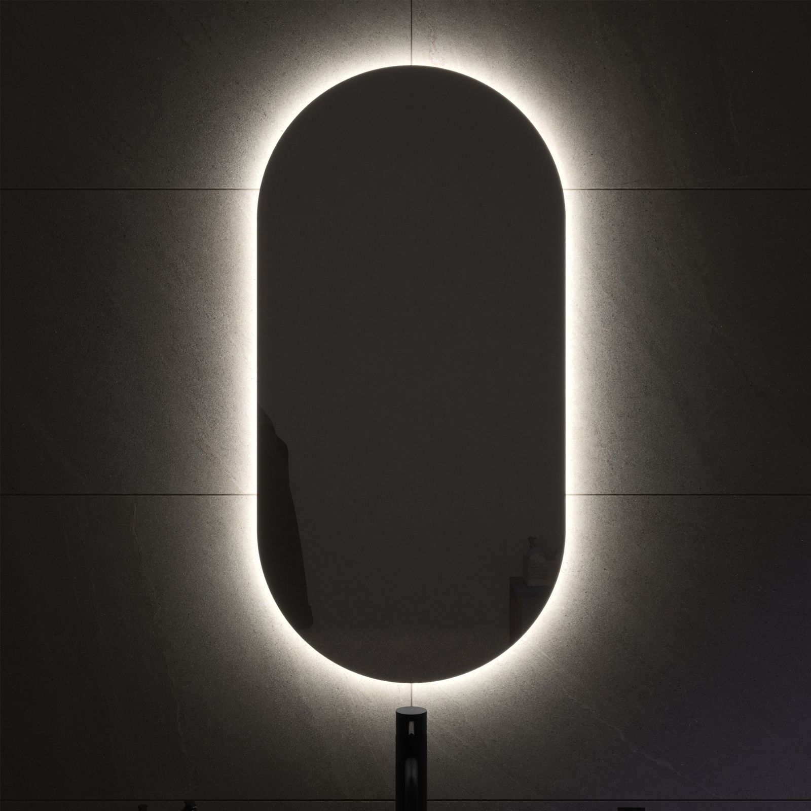 Specchio led 50x100 cm luce naturale retroilluminato - Cassio